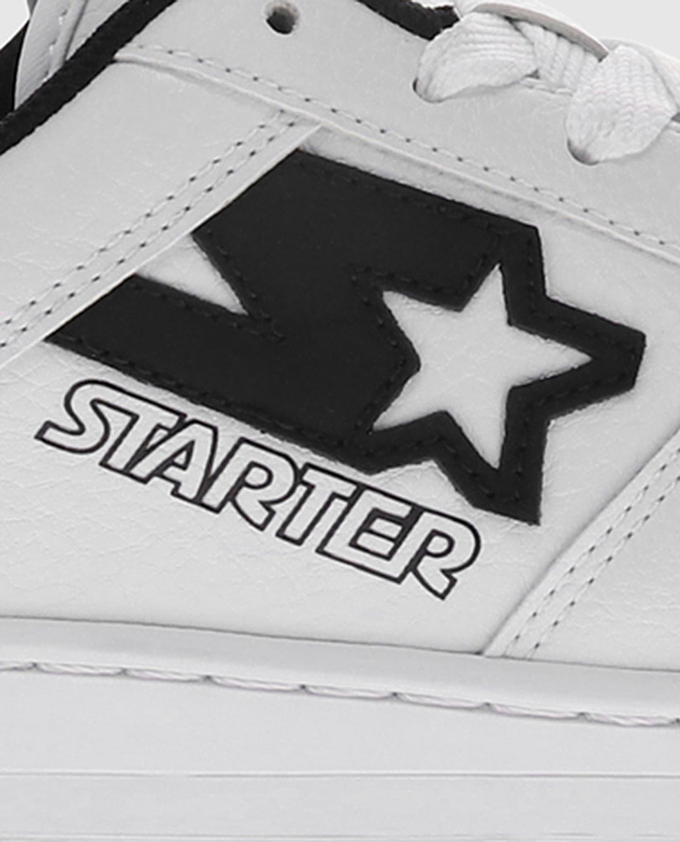 Logo on Youth Starter LFS 1 Black Single Sneaker | Black