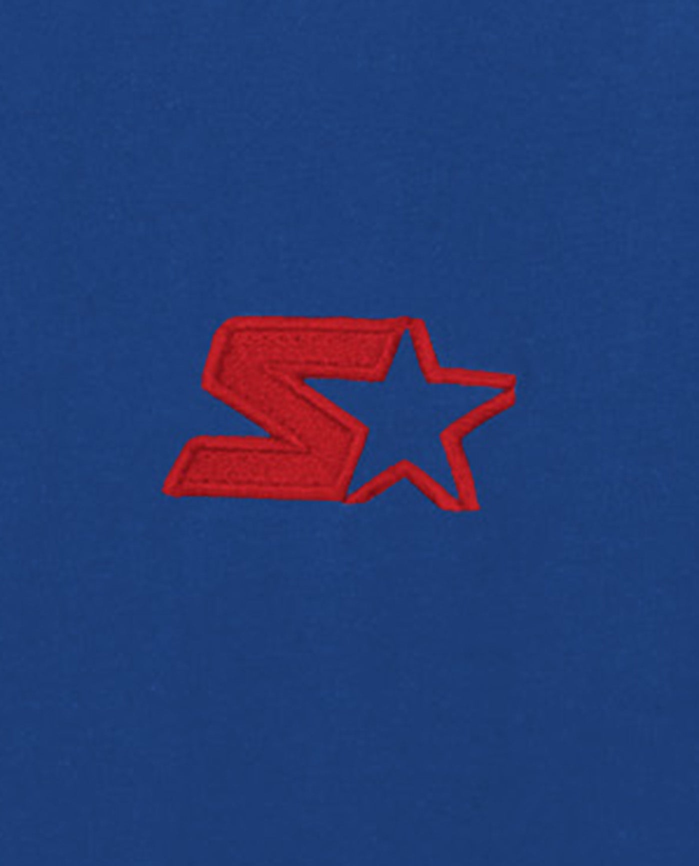 Embroidered Starter Logo on Starter Kenny Crew Neck Tee Royal Blue | Royal Blue