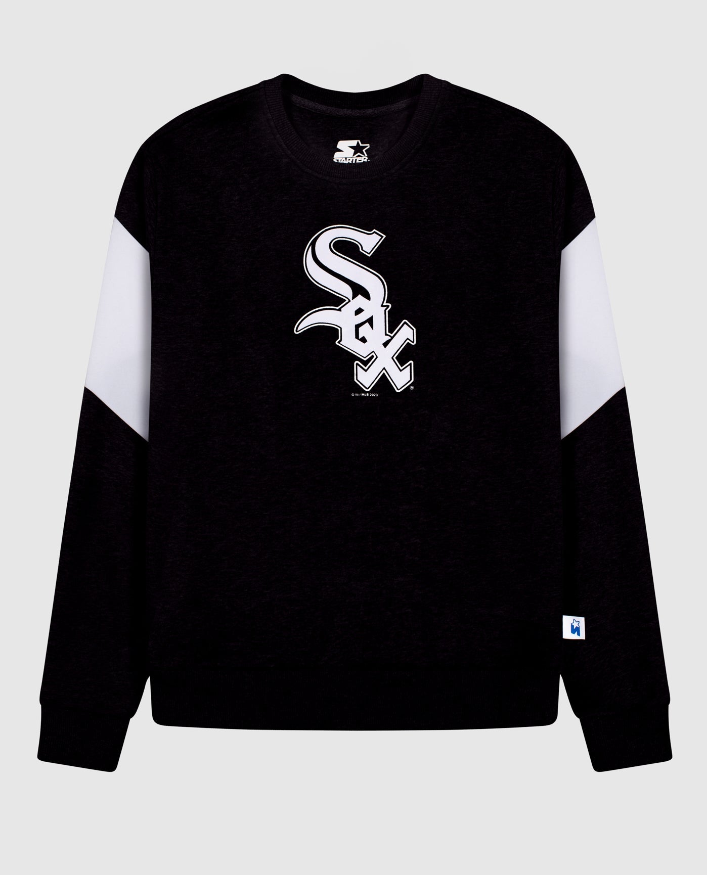 New era Chicago White Sox Team Crew Neck Sweatshirt Black