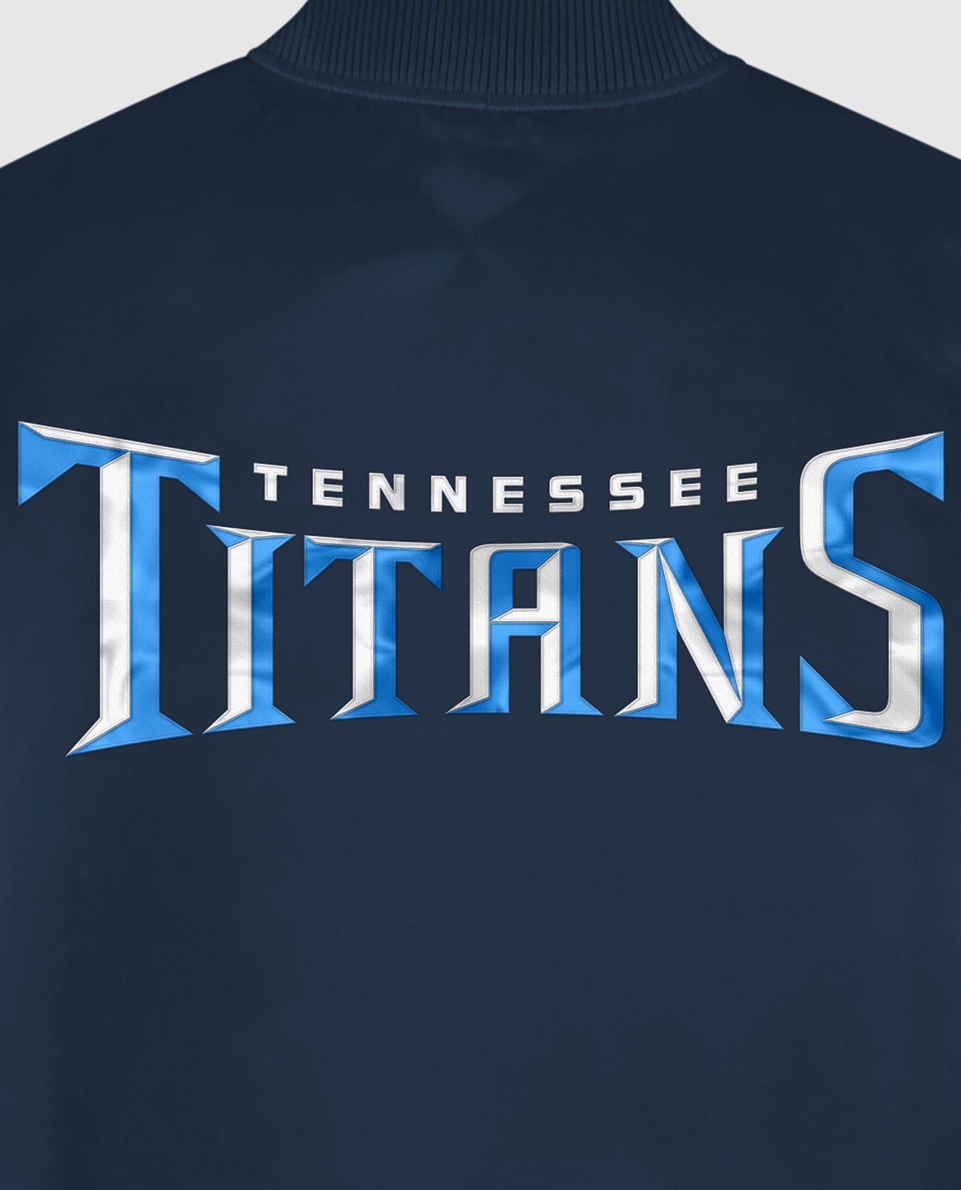 Tennessee Titans Team Name Twill Applique | Titans Navy