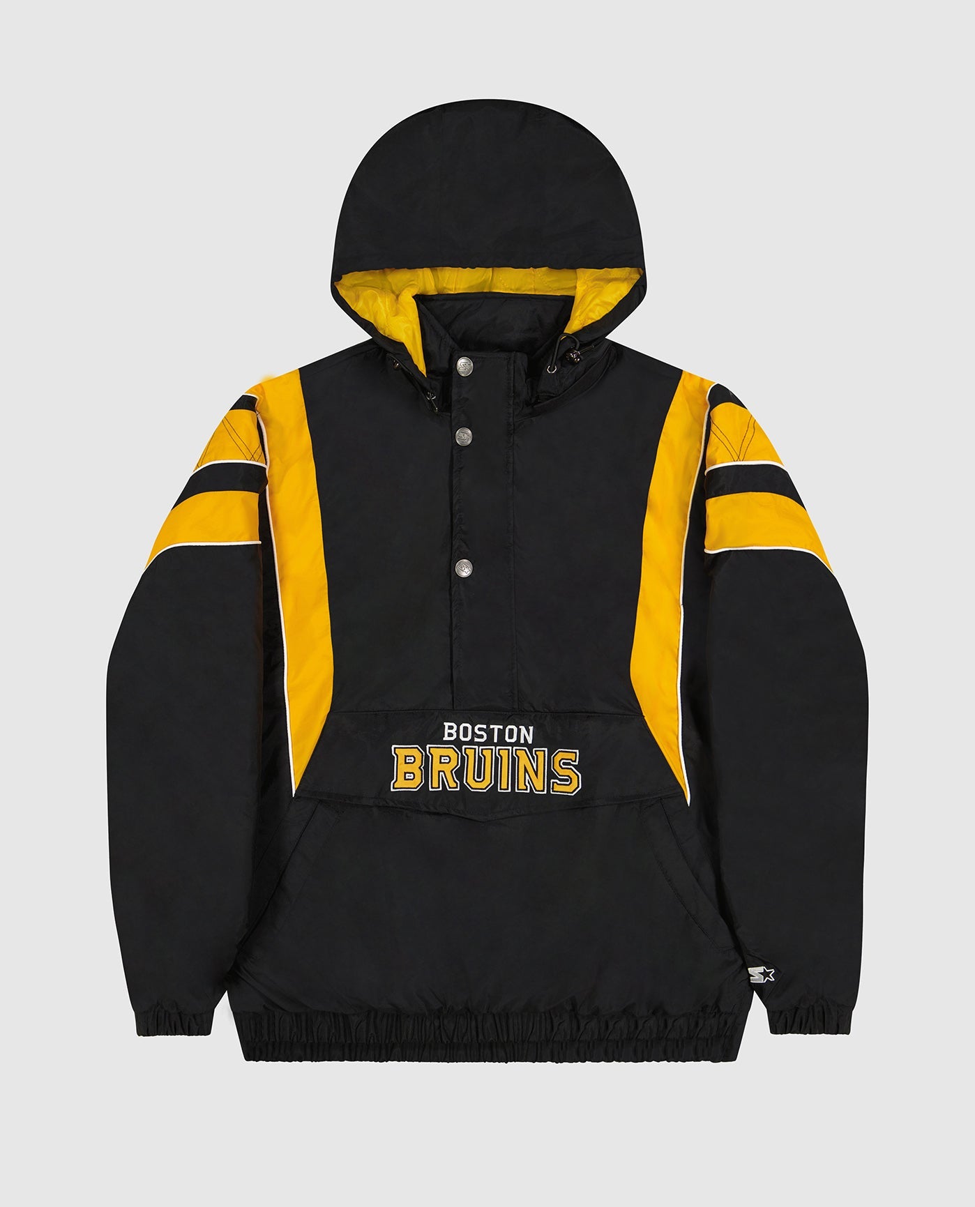 Men's Small Boston Bruins gear For Sports Flex Action Pullover V-neck  Jacket
