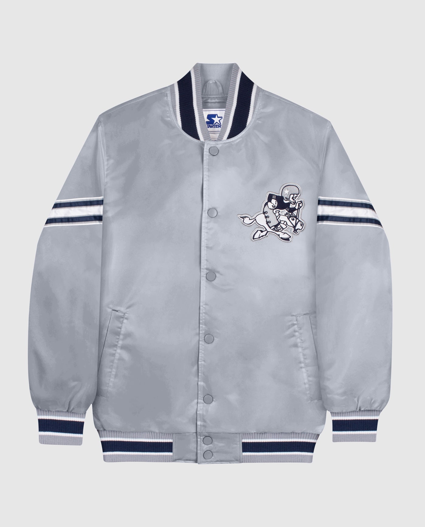 dallas cowboys satin starter jacket