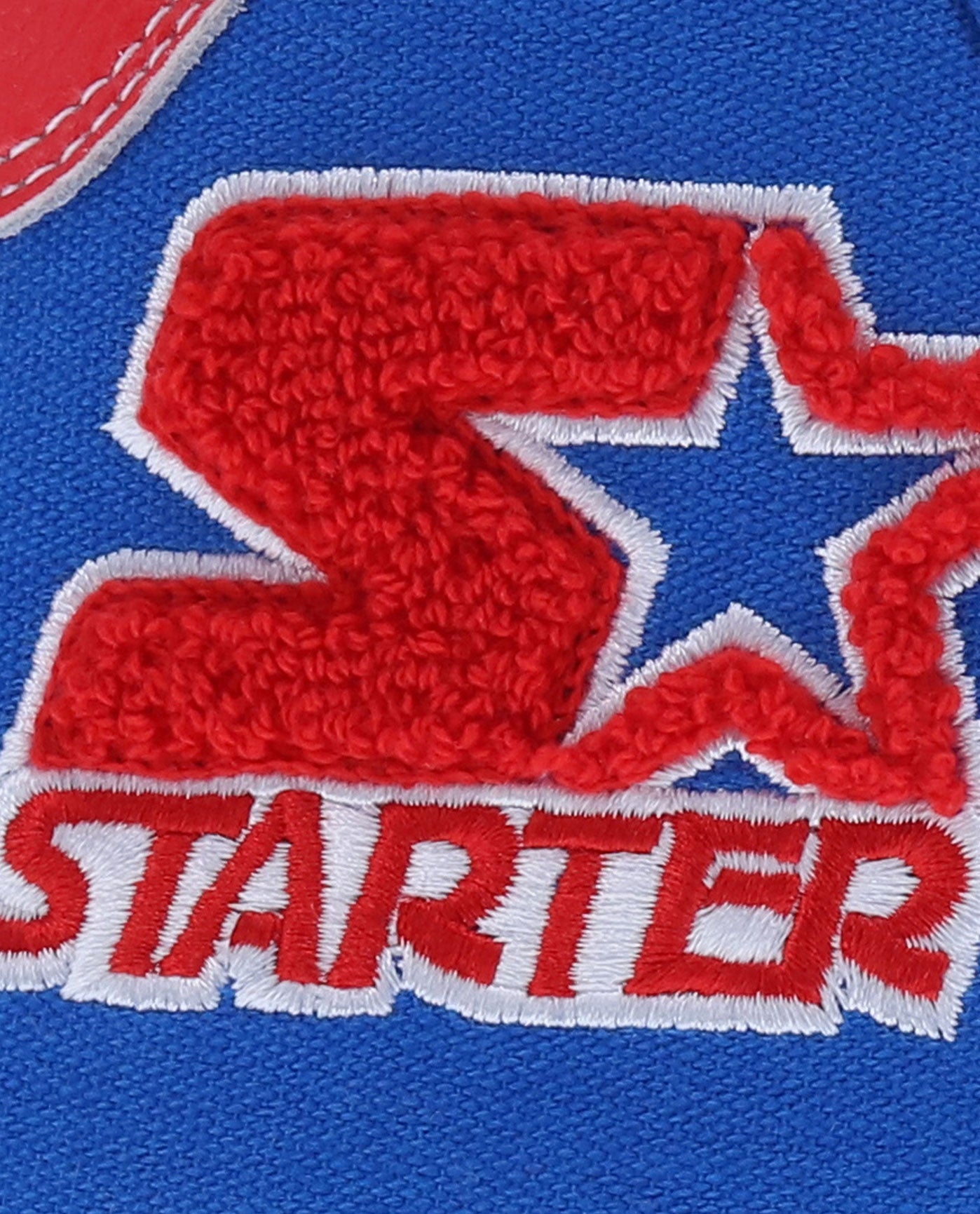 Starter Logo On Side Of Starter Tradition 71 High Blue | Blue