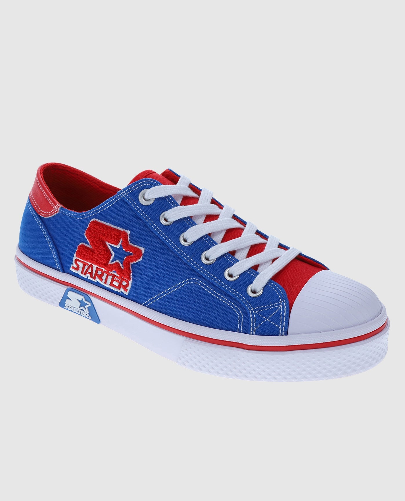 Front Of Starter Tradition 71 Low Blue Single Sneaker | Blue