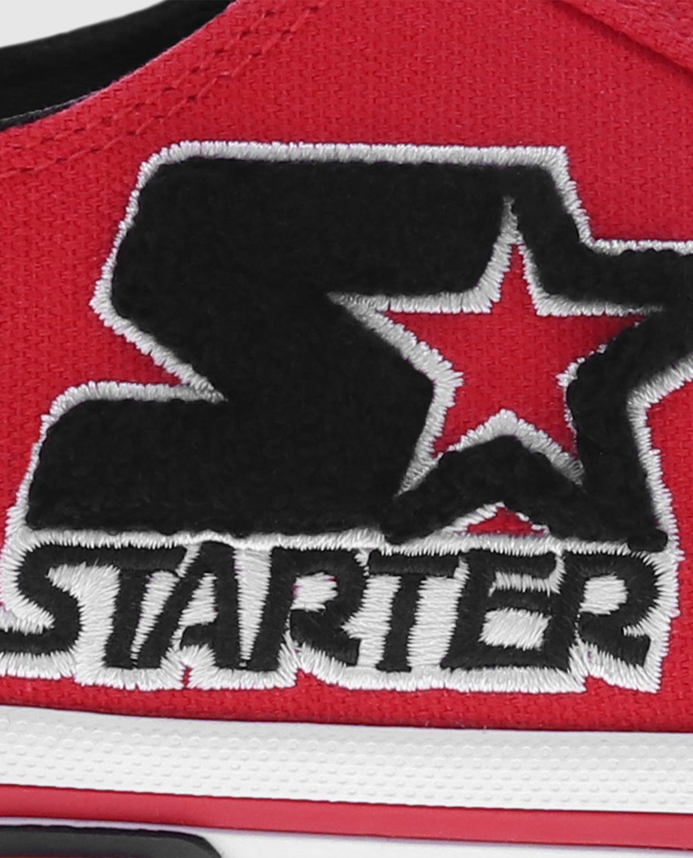Starter Logo On Side Of Starter Tradition 71 Low Red | Red