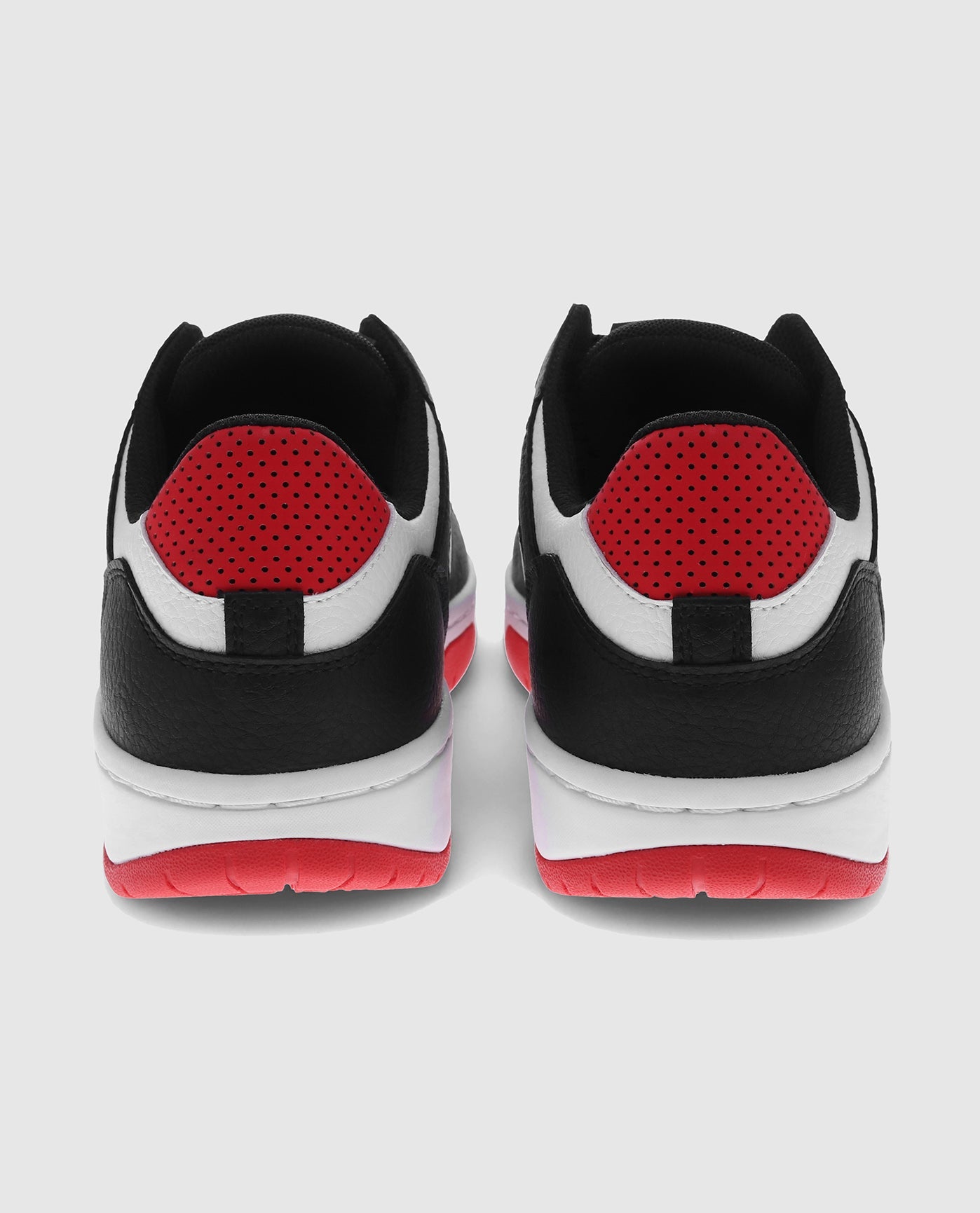 Back Of Starter Breakaway 88 Low Red Sneaker Pair | Red