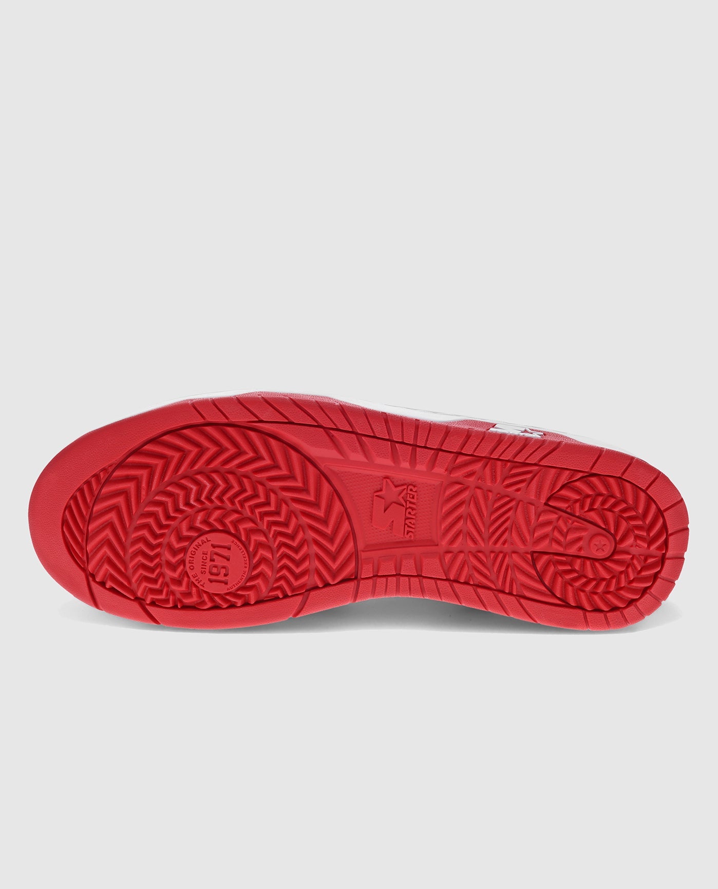 Outsole of Starter Breakaway 88 Low Red Single Sneaker | Red