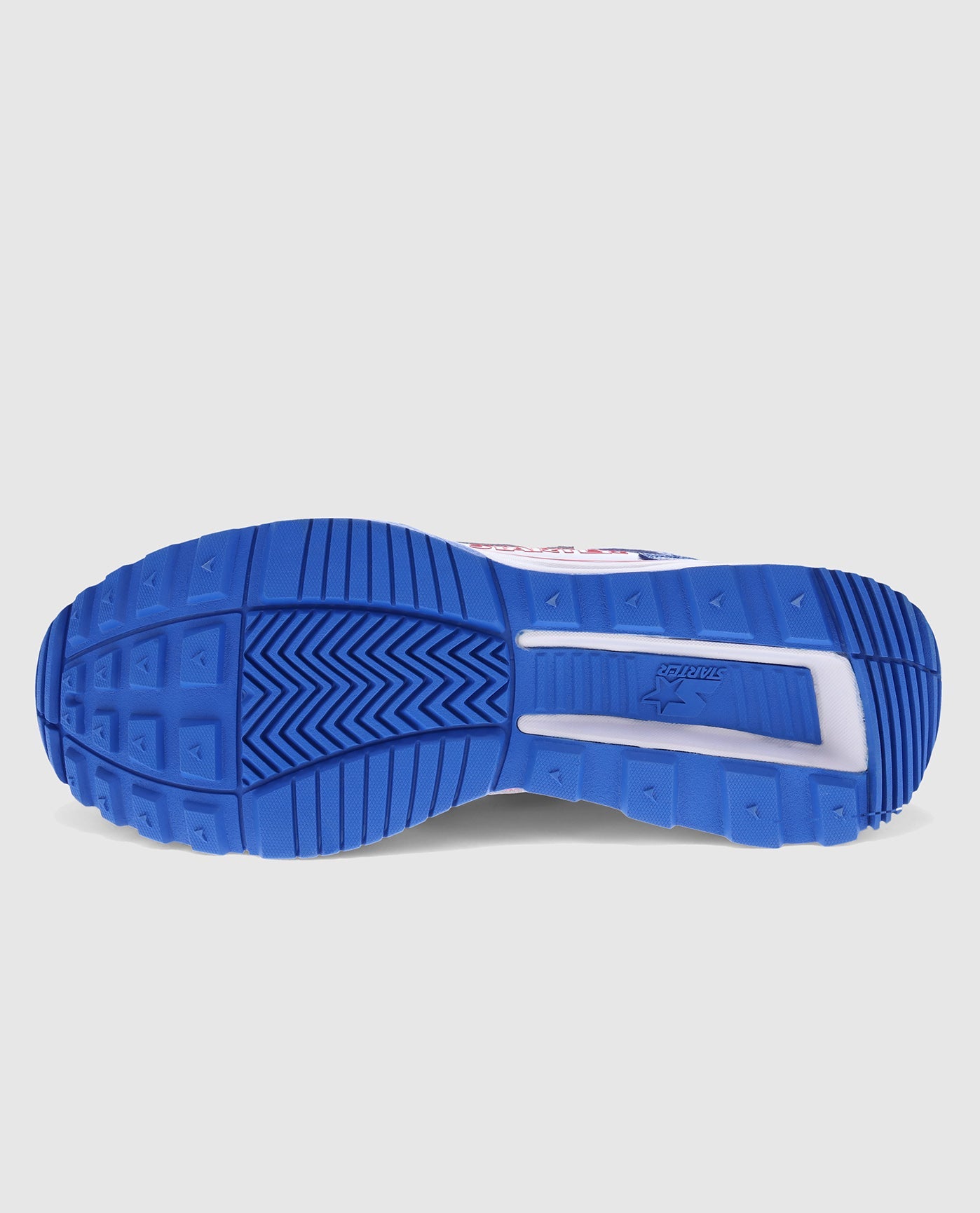 Outsole of Starter Team Trainer 92 Low Blue Single Sneaker | Blue