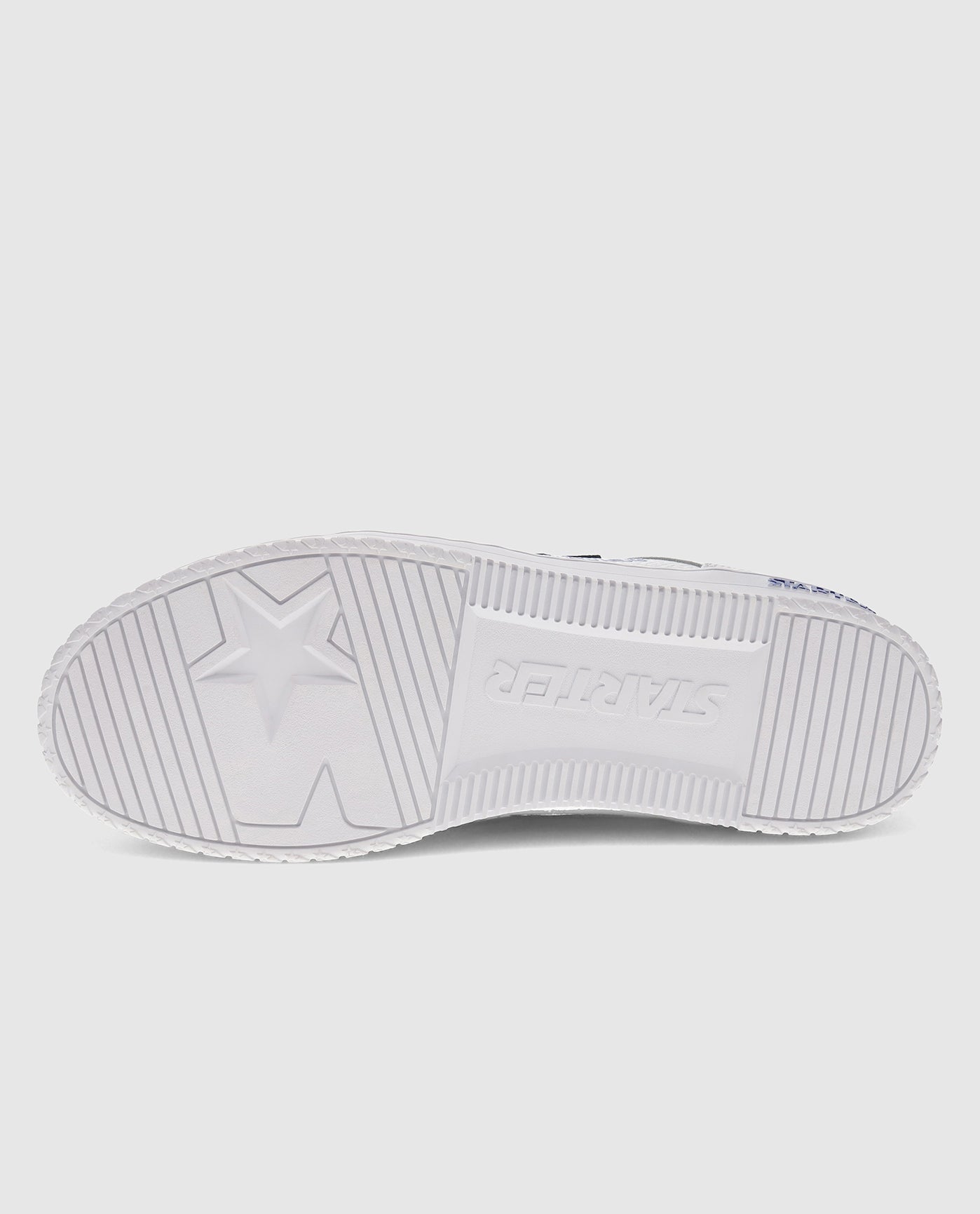 Outsole of Blue and White Starter LFS 1 Sneakers | Blue White