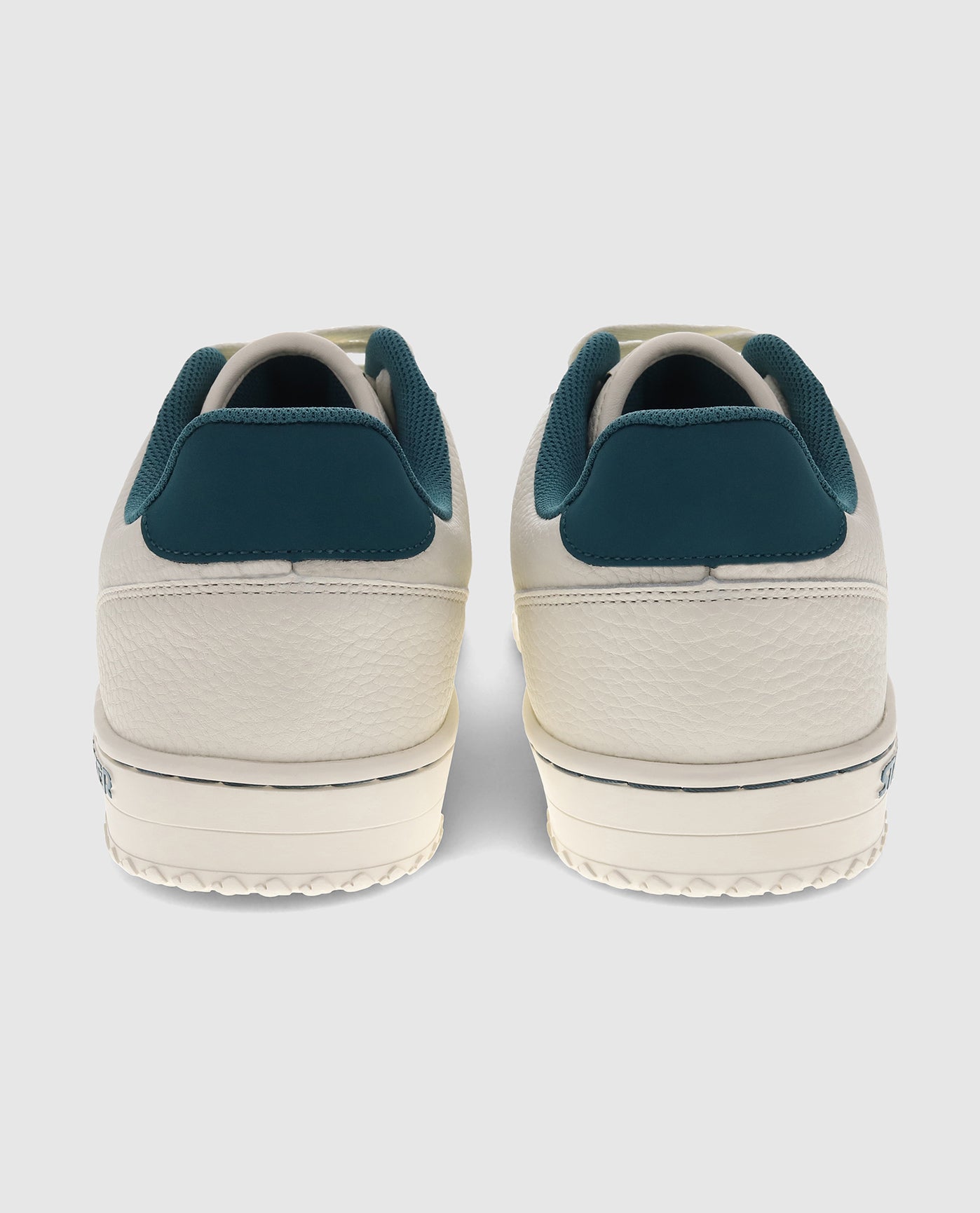 Back of Green and Off White Starter LFS 1 Sneakers | Green Off White