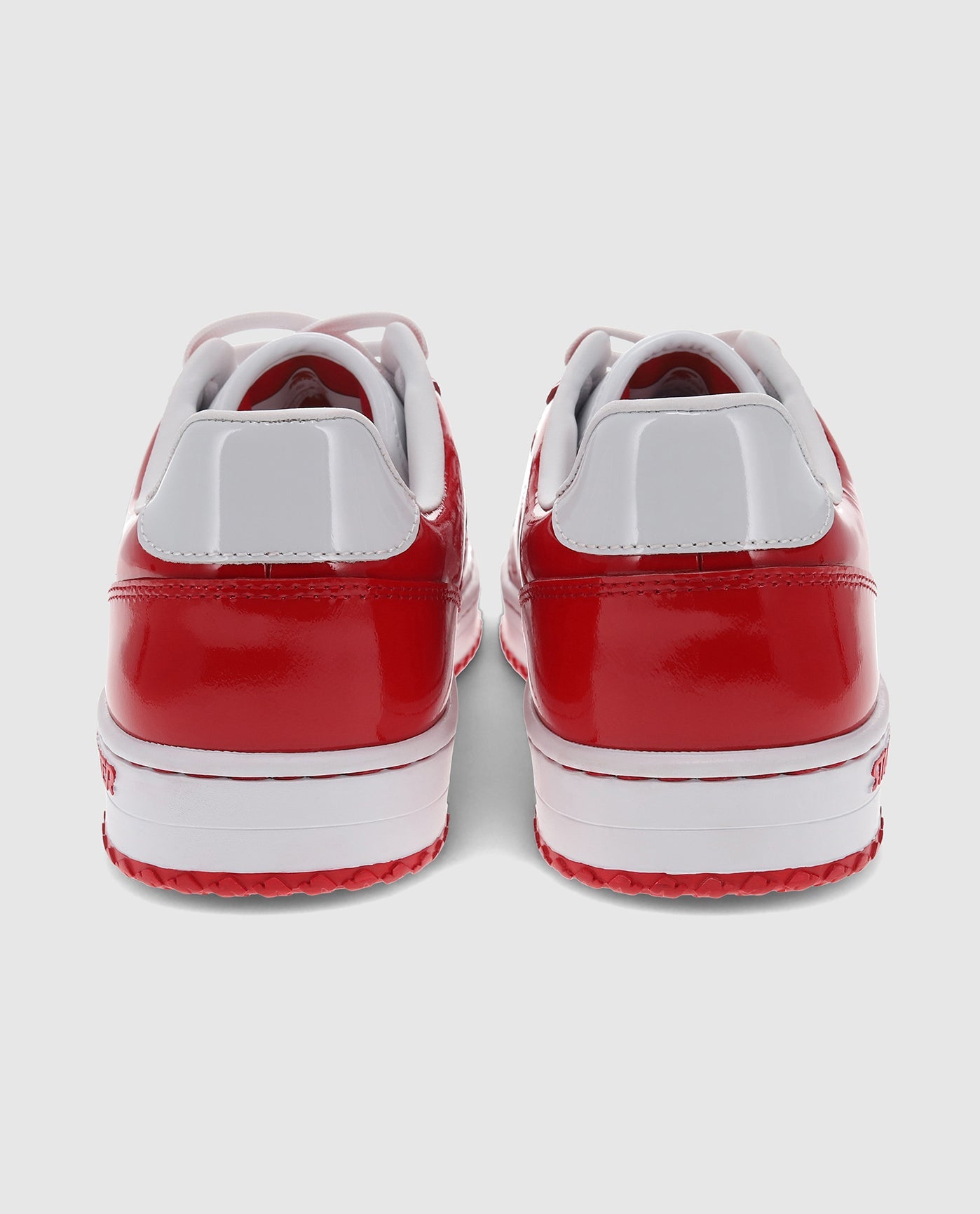 Back of Ty Mopkins Starter LFS 1 Sneakers | Red White