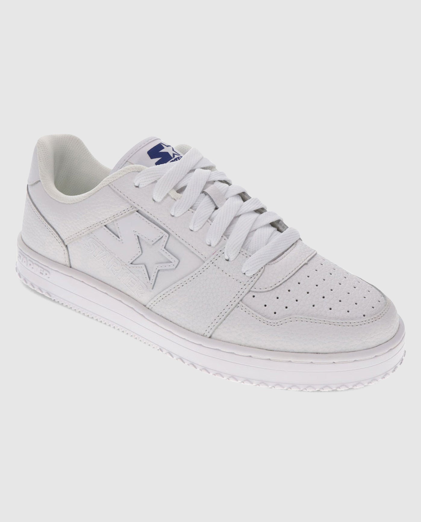 Front of White Starter LFS 1 Single Sneaker | White