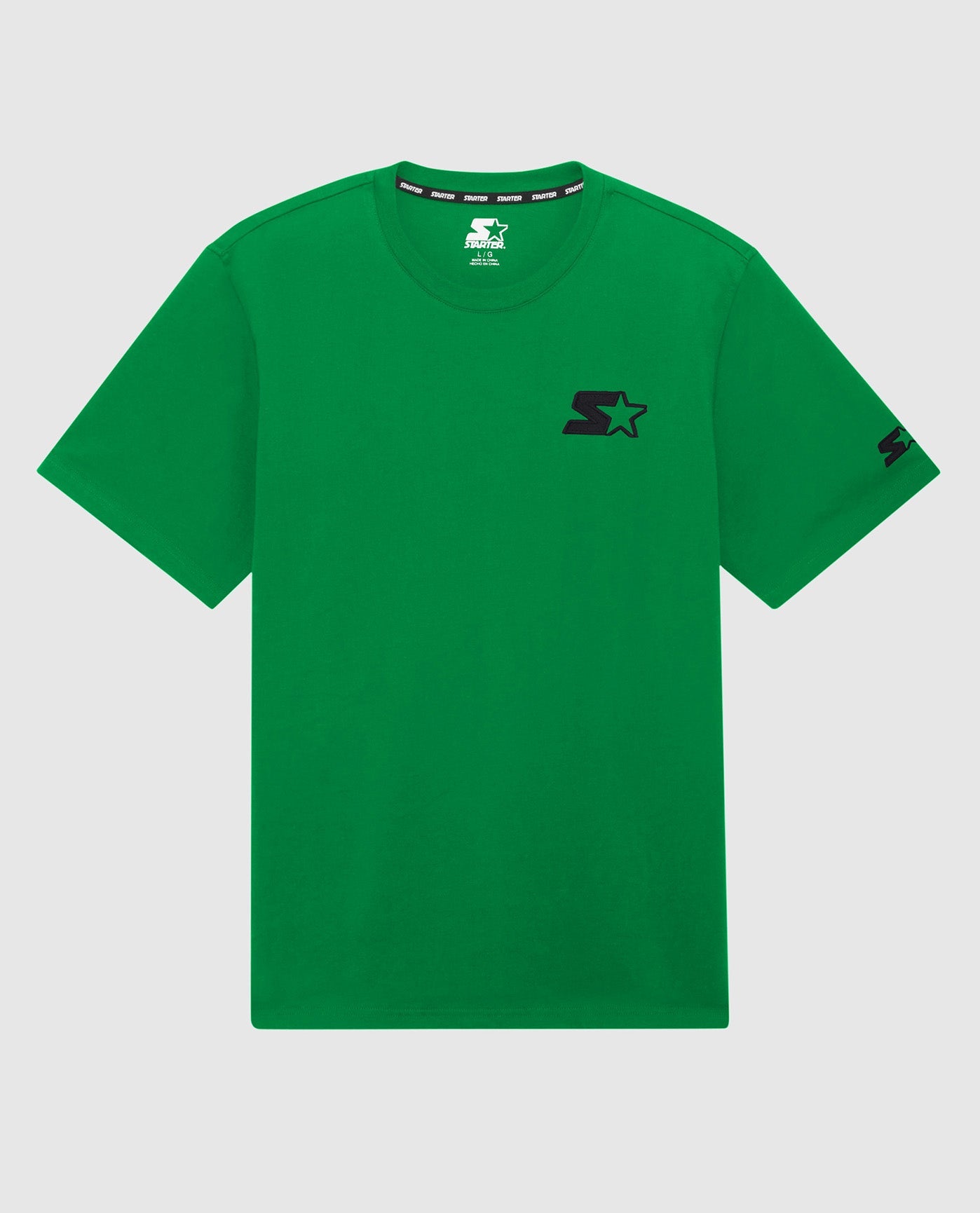 Front of Starter Kenny Crew Neck Tee Green | Green
