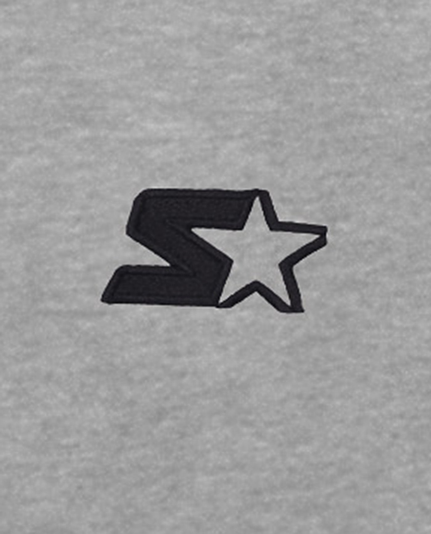 Embroidered Starter Logo on Starter Kenny Crew Neck Tee Heather Grey | Heather Grey