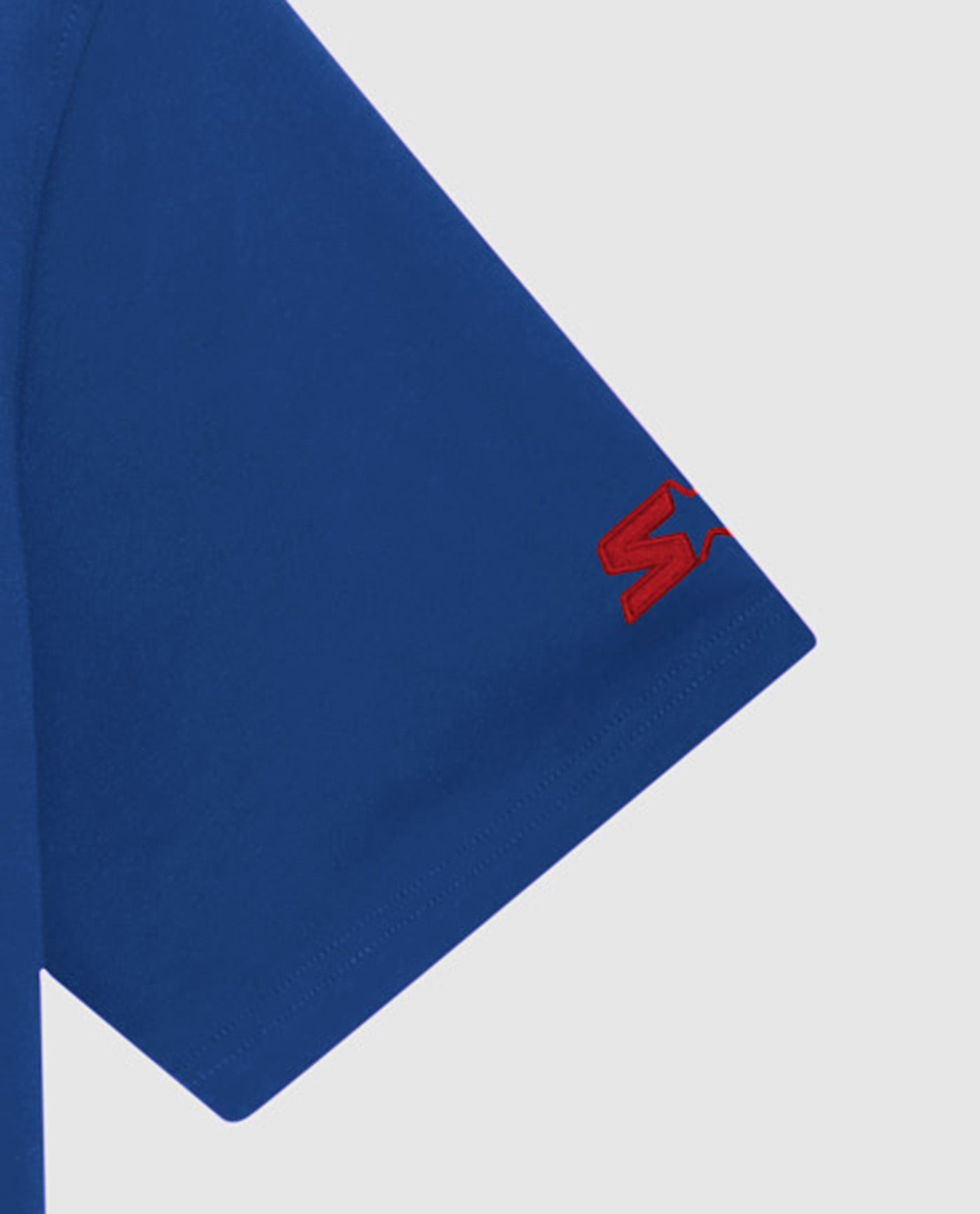 Sleeve Cuff of Starter Kenny Crew Neck Tee Royal Blue | Royal Blue