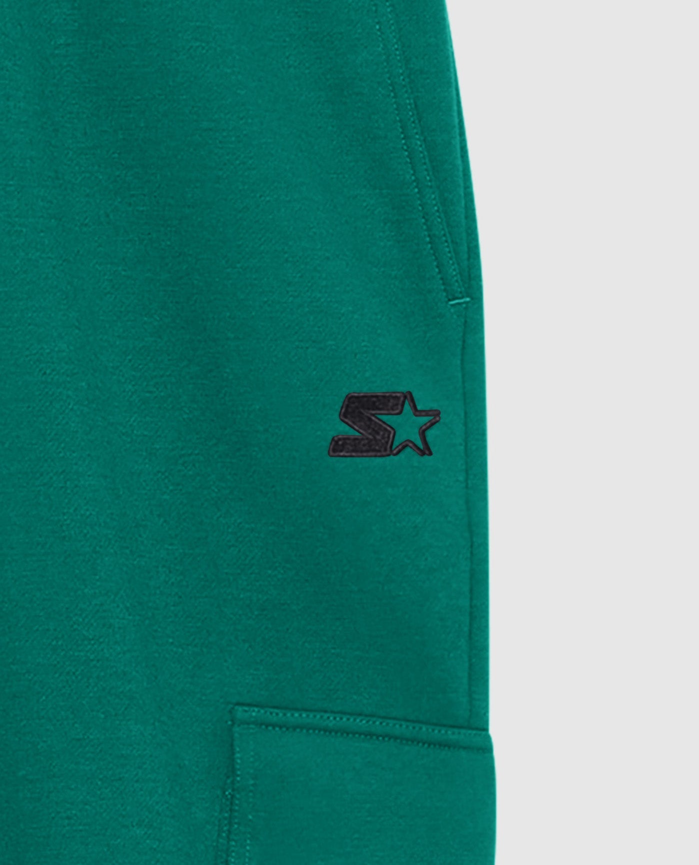 Embroidered Starter Logo on Starter Kyle Jogger with Cargo Pockets Green | Green