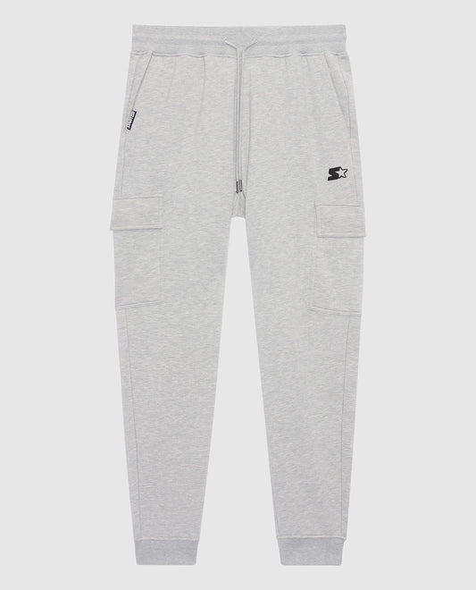 Front of Starter Kyle Jogger with Cargo Pockets Heather Grey | Heather Grey