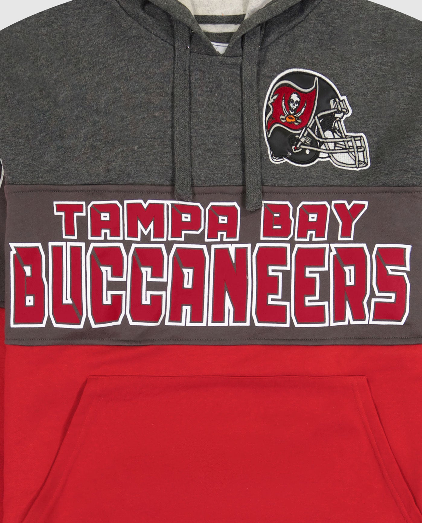 Tampa Bay Buccaneers writing and helmet logo | Buccaneers Grey Red