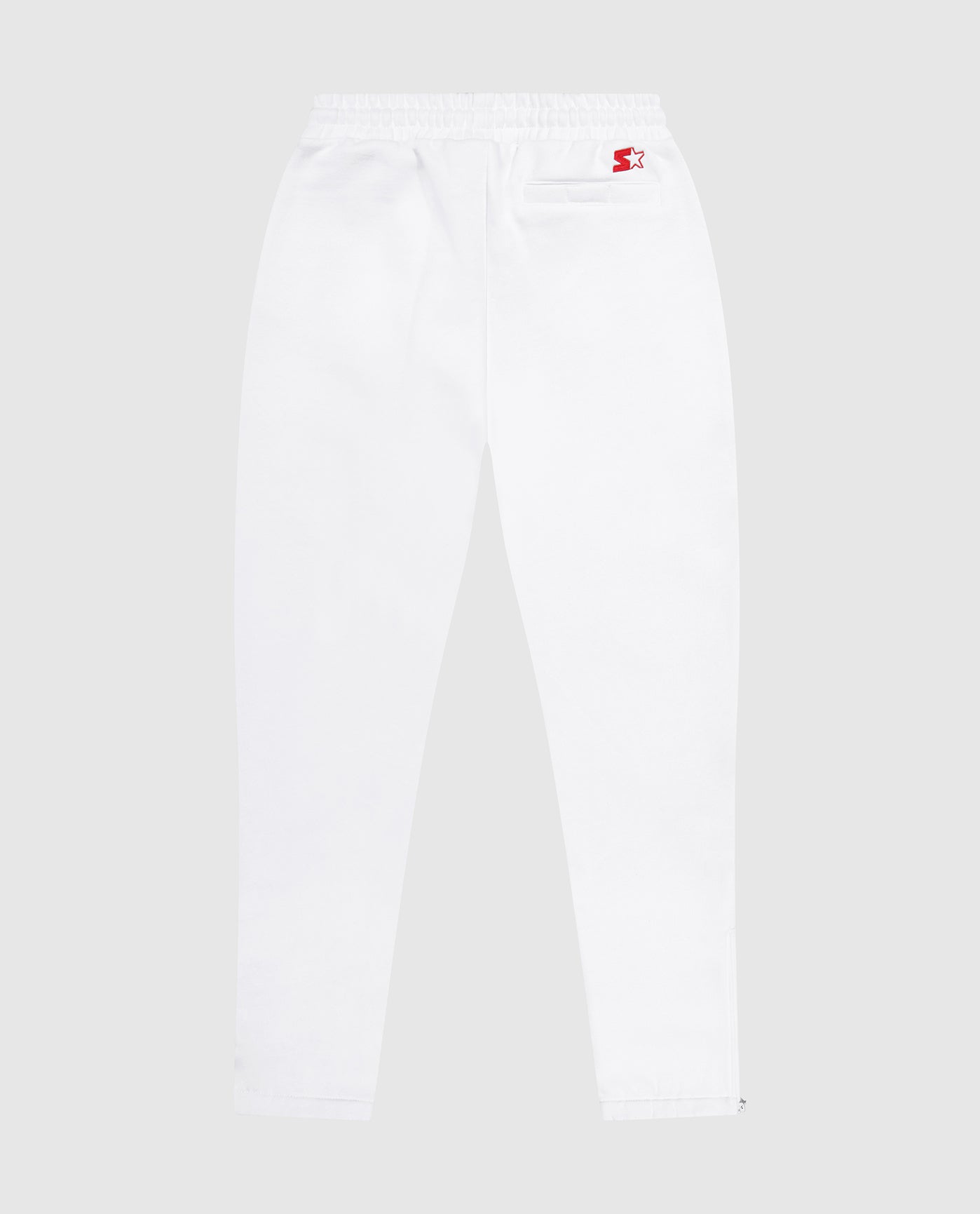 Back of Kansas City Chiefs Sweatpants with starter logo | Chiefs White