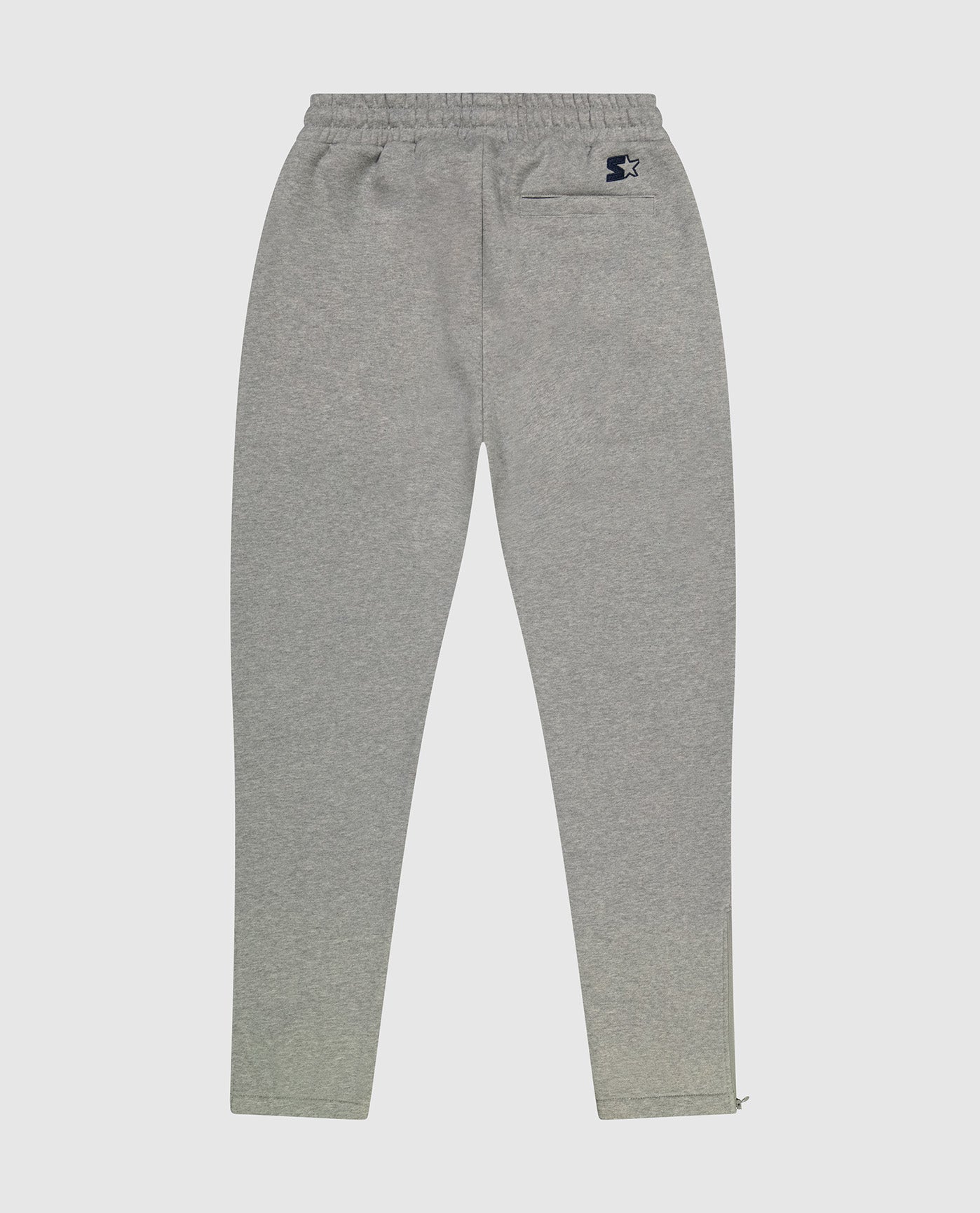 Back of Chicago Bears Sweatpants with starter logo | Bears Heather Grey