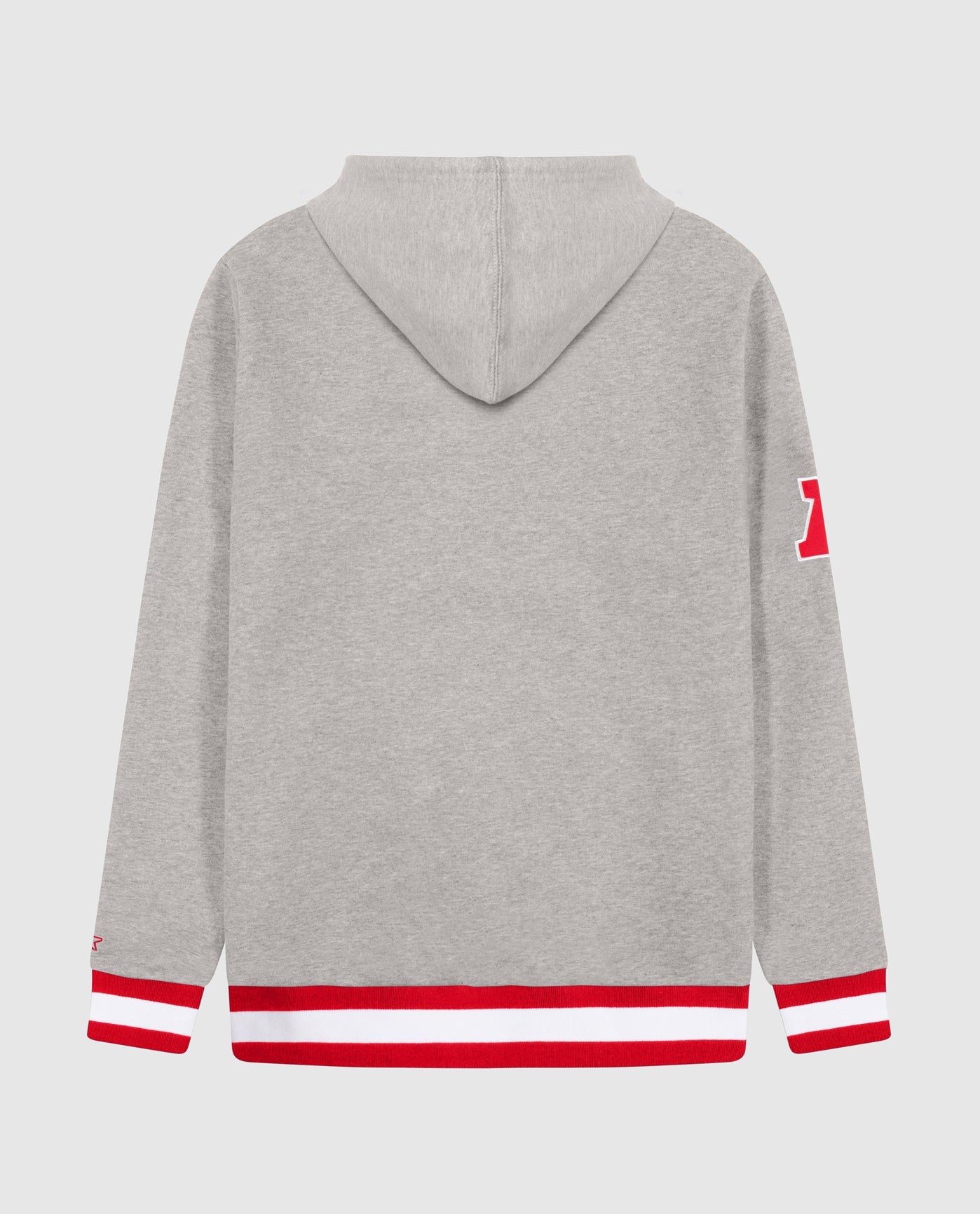 Starter Heather Grey Kansas City Chiefs Knit Hoodie Sweatshirt