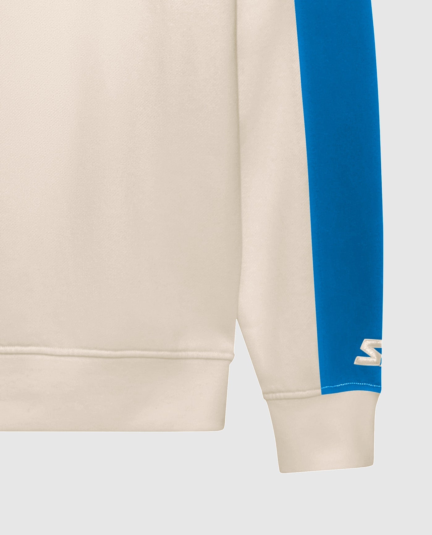 Cuff Of Los Angeles Chargers Team Crew Long Sleeve Shirt | Cream