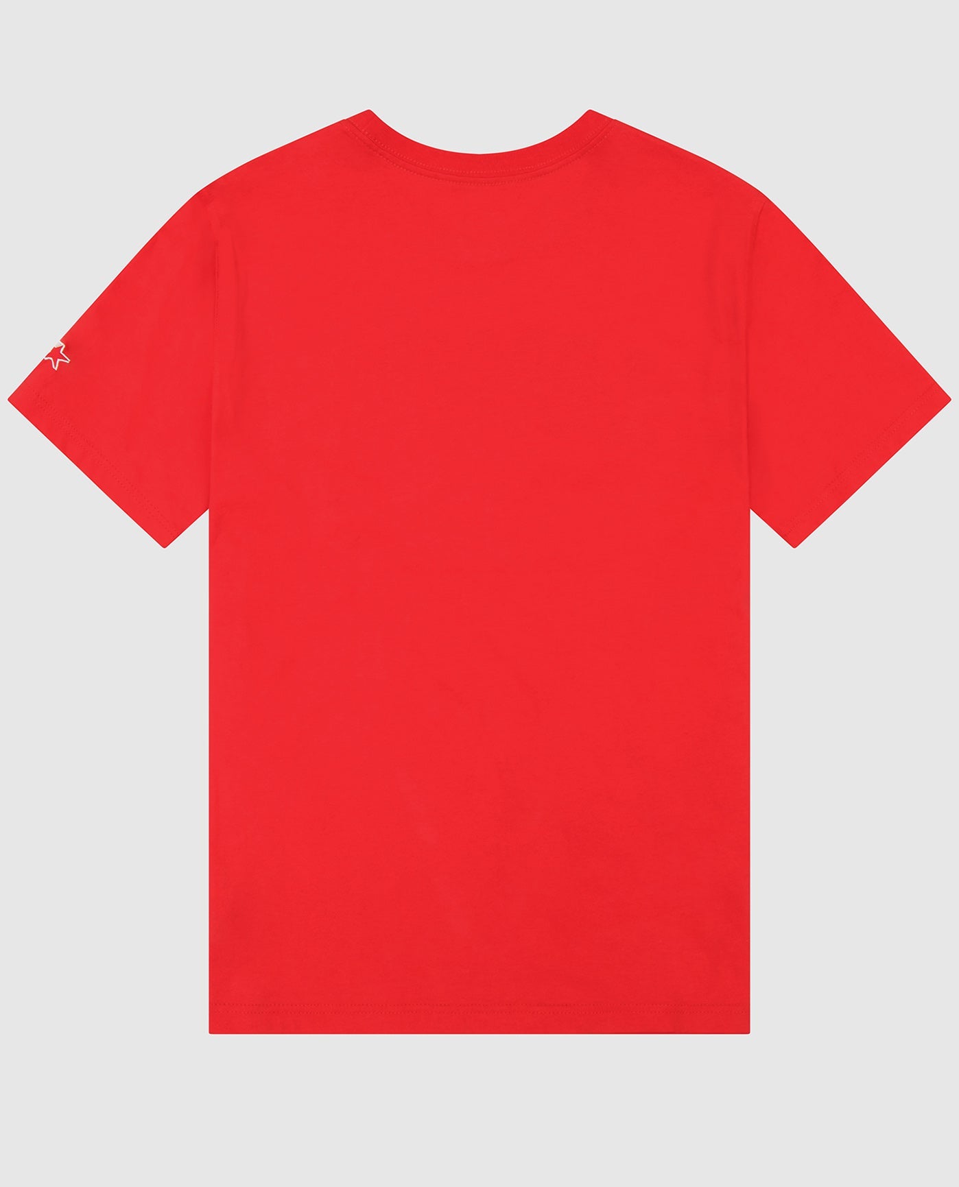 Back of Atlanta Hawks Retro Short Sleeve Shirt | Hawks Red