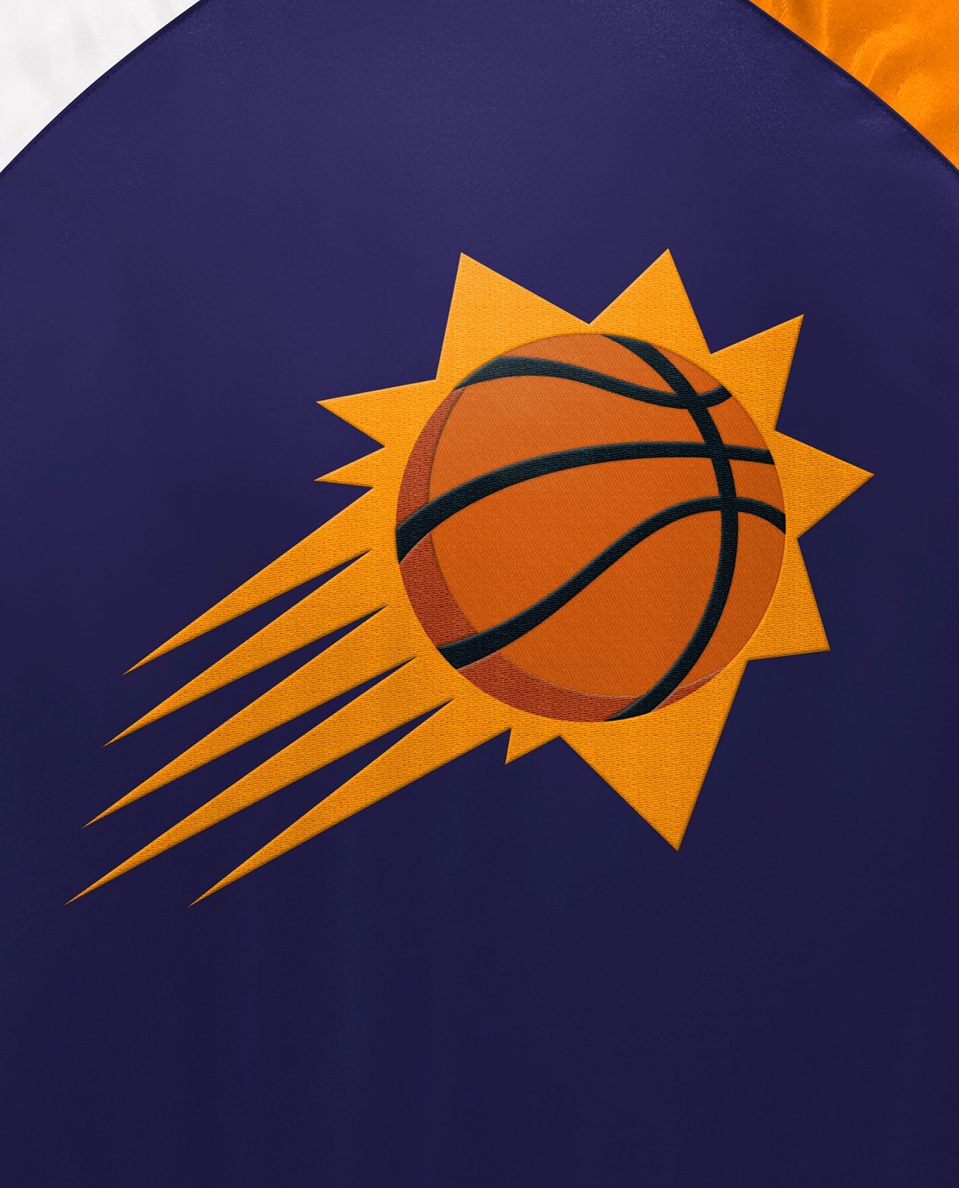 Phoenix Suns Team Logo Twill Applique | Suns Purple