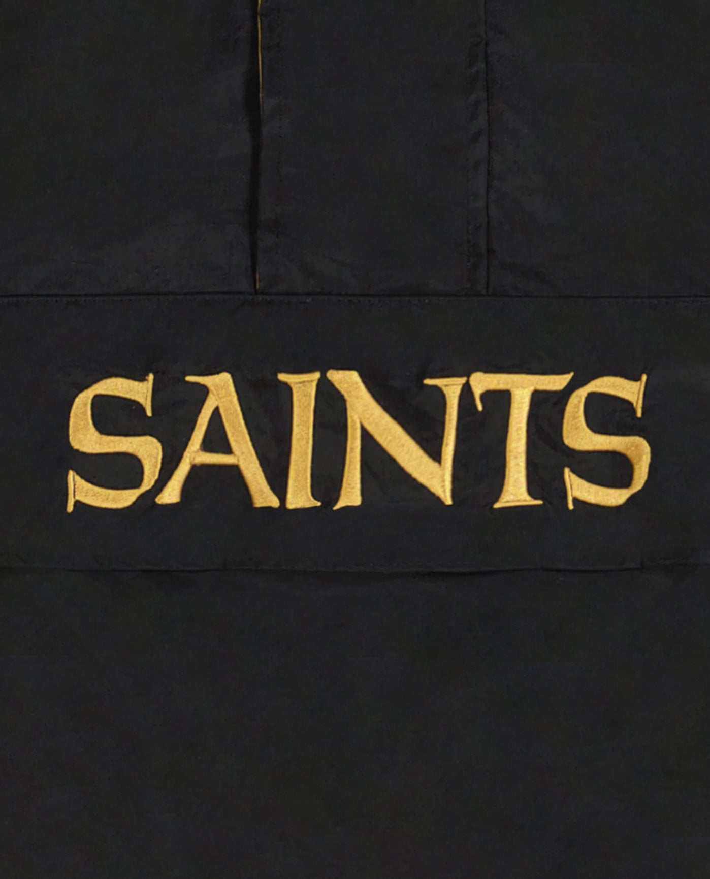 SAINTS logo writing middle front | Saints Black