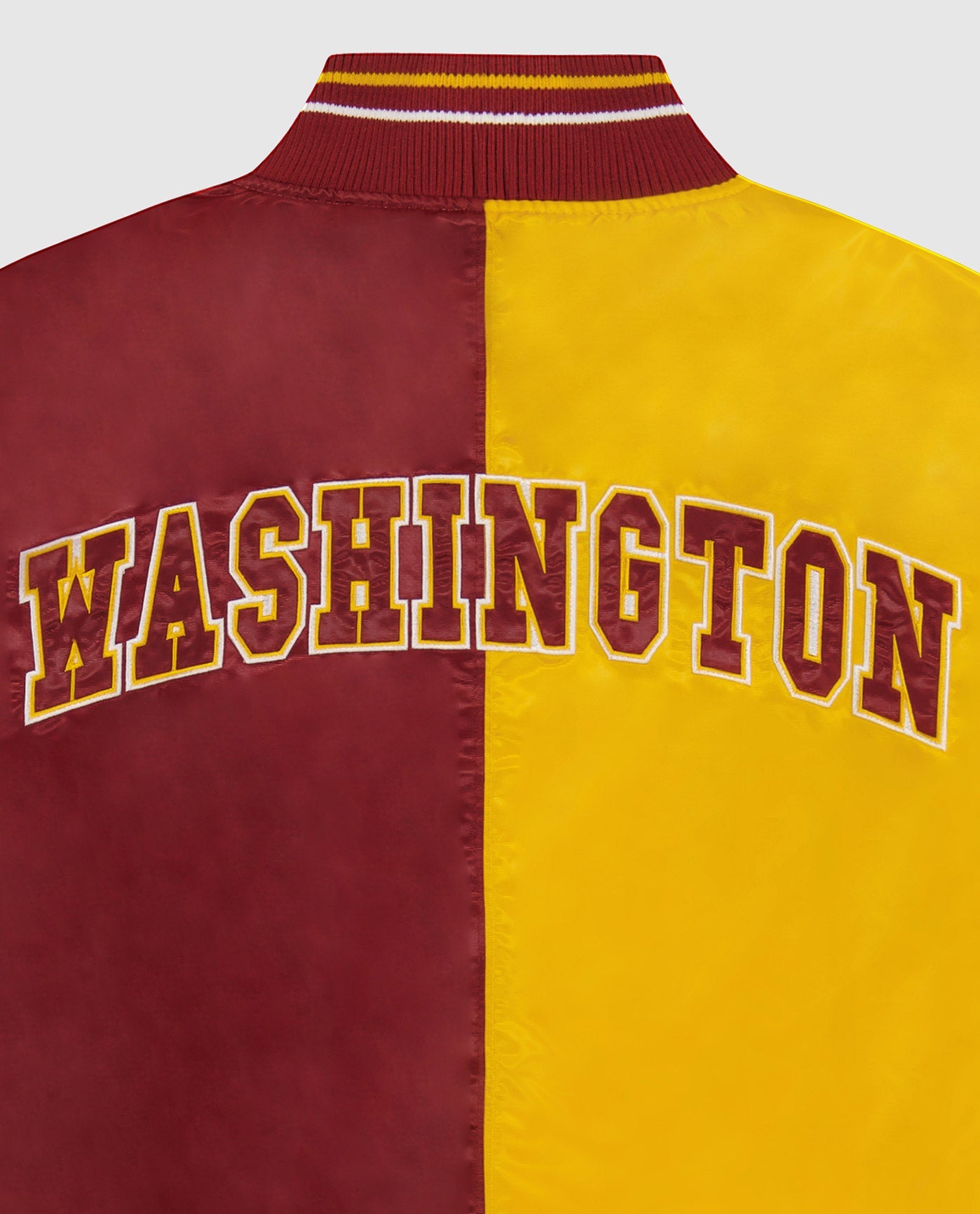 Men's Starter Gold/Burgundy Washington Commanders Varsity Satin