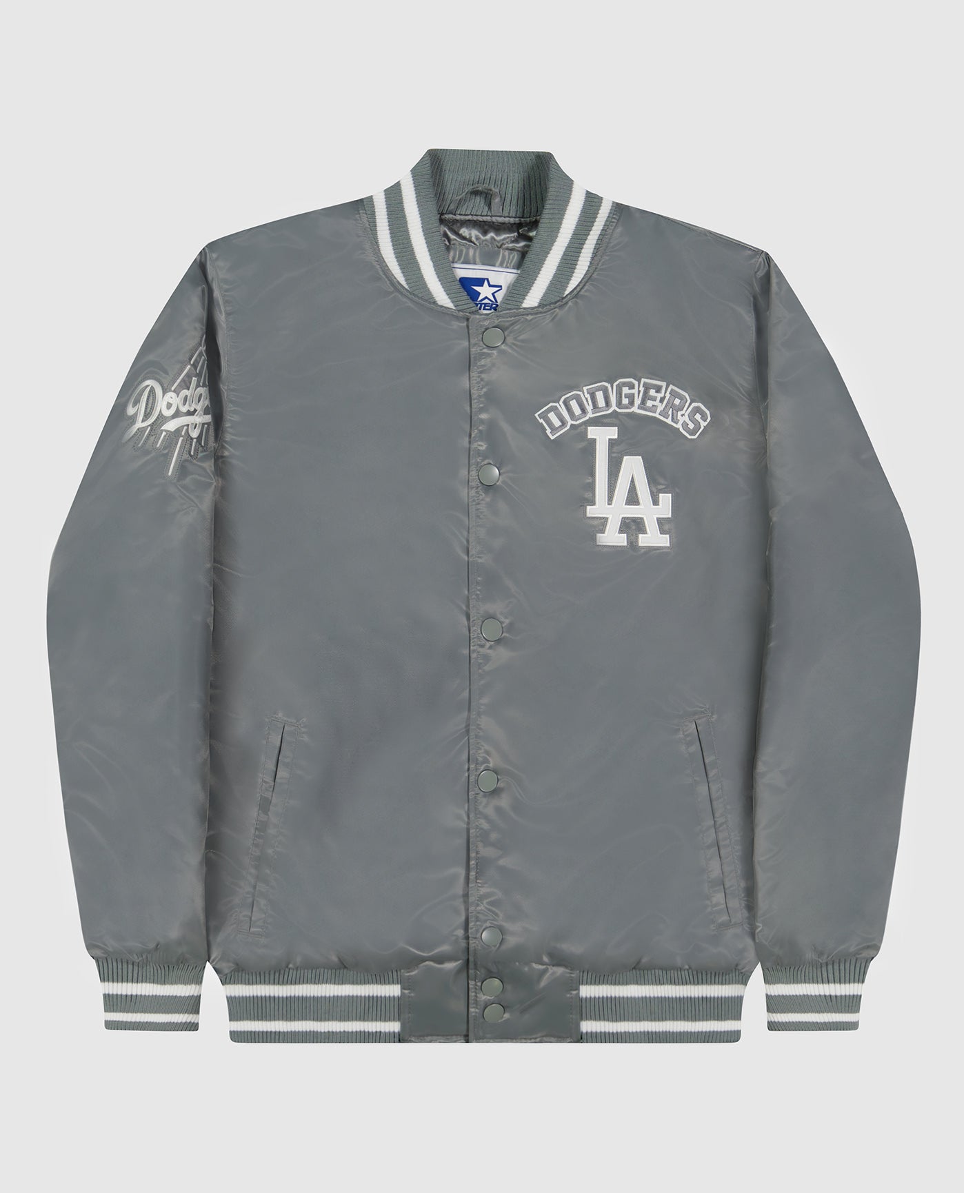 Los Angeles Dodgers Starter Varsity Tri-Color Satin Full-Snap