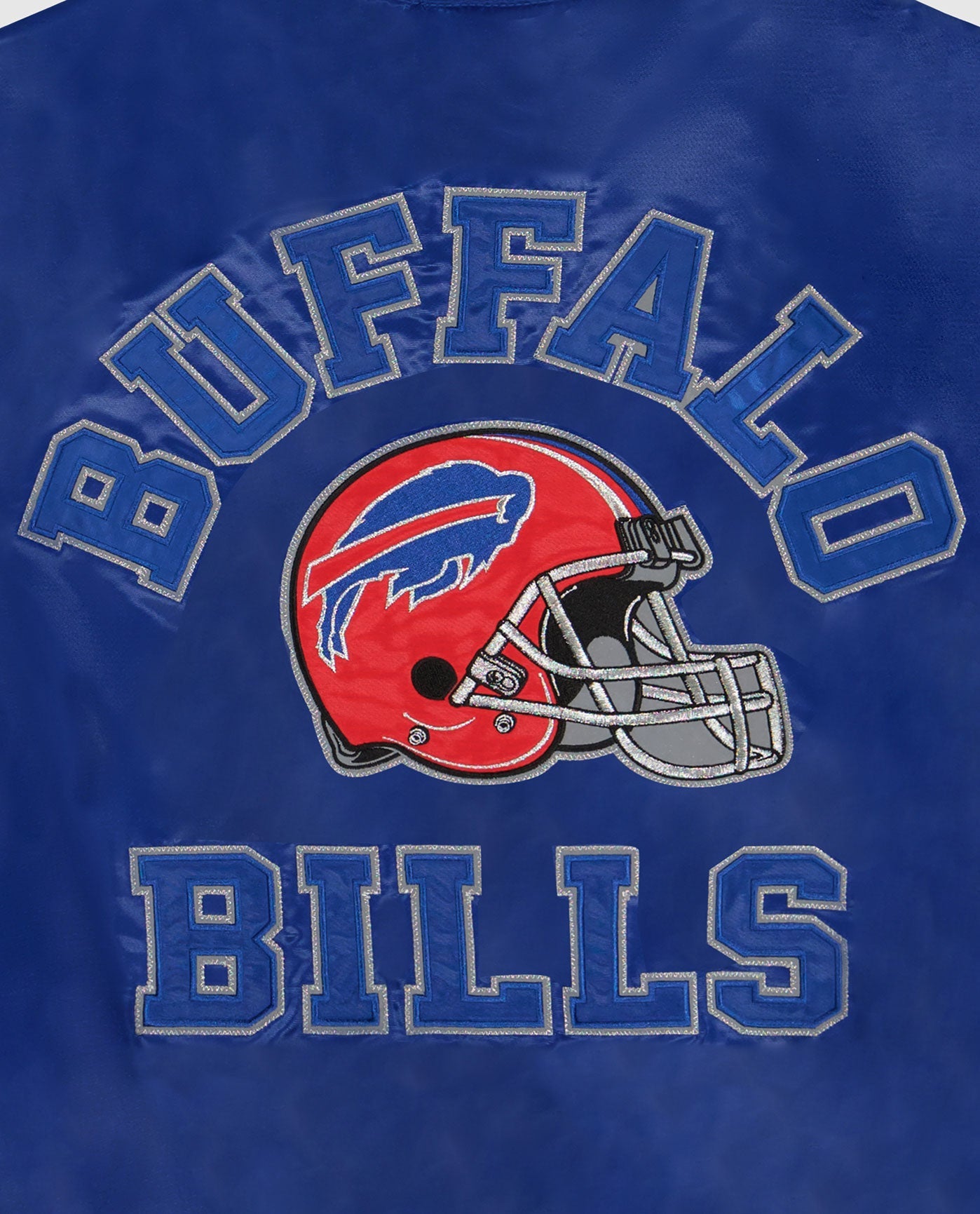 Buffalo Bills Varsity Jacket Men's Button Snap Sweatshirt Casual Jacket  Coat