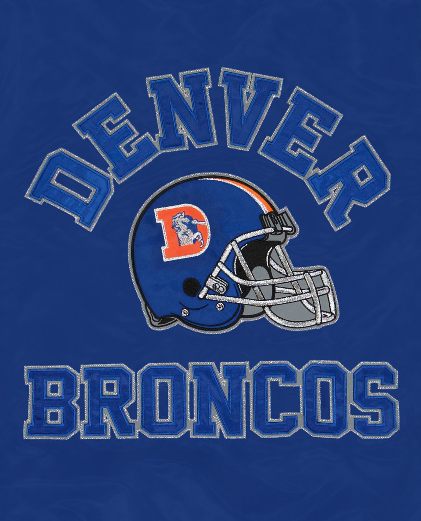 Denver Broncos Twill Applique Logo | Broncos Blue