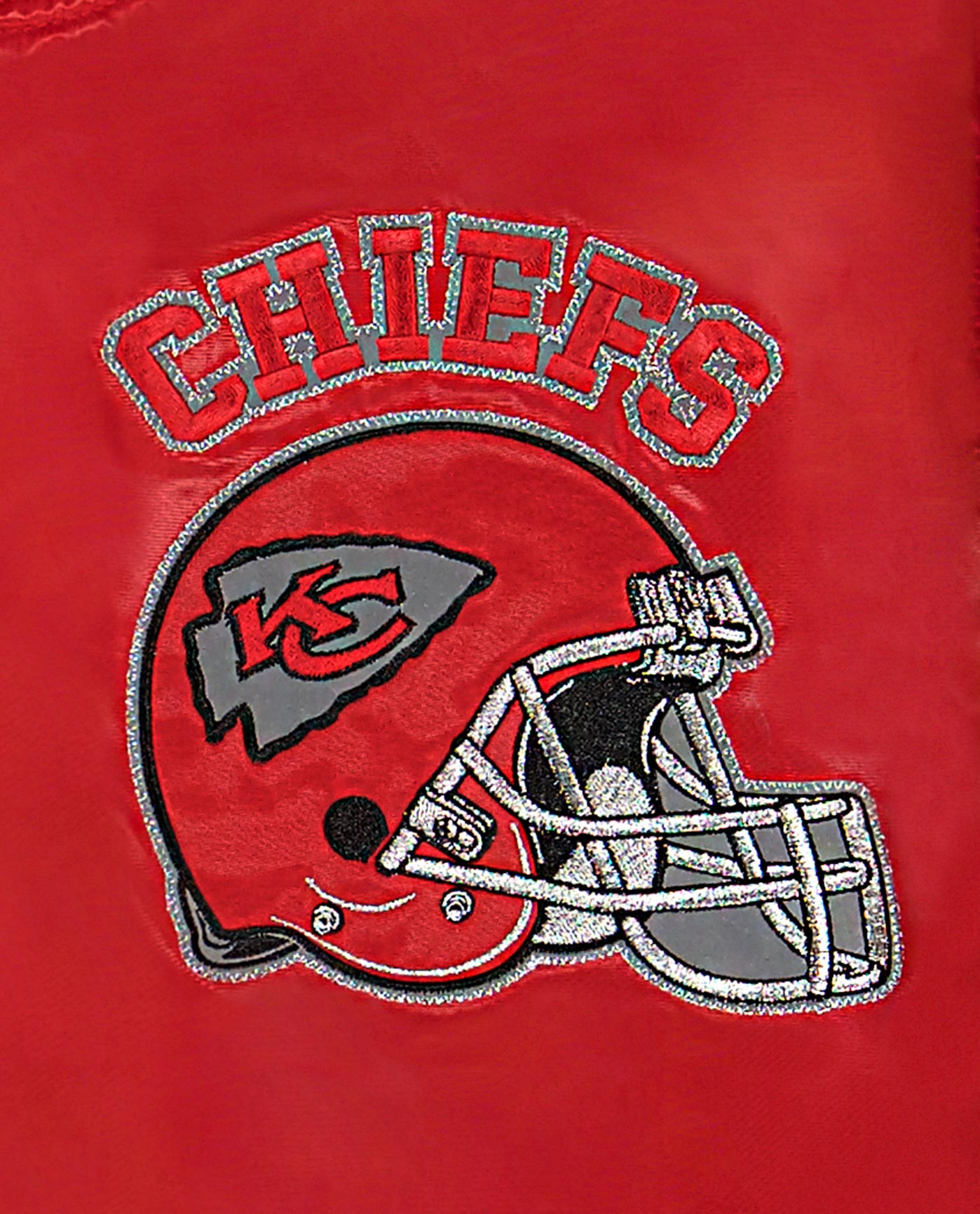Red Satin Kansas City Chiefs Super Bowl Jacket - Jackets Masters