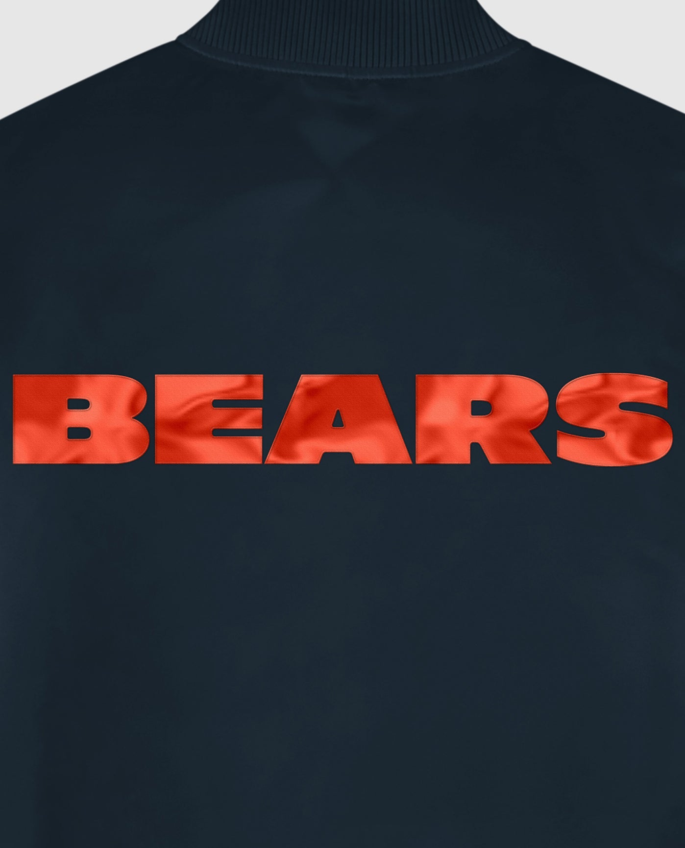 Chicago Bears Team Name Twill Applique | Bears Navy