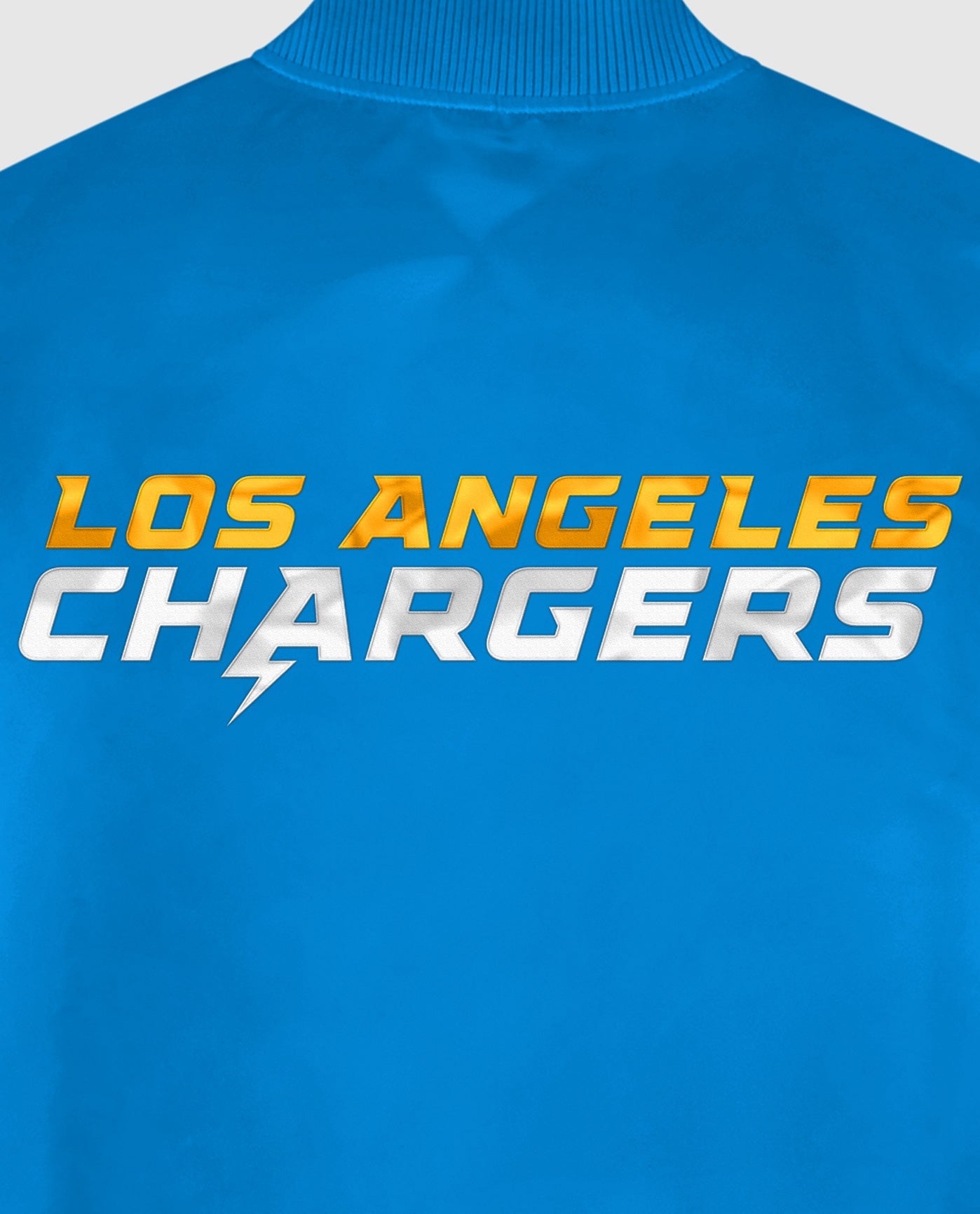 Los Angeles Chargers Team Name Twill Applique | Chargers Light Blue