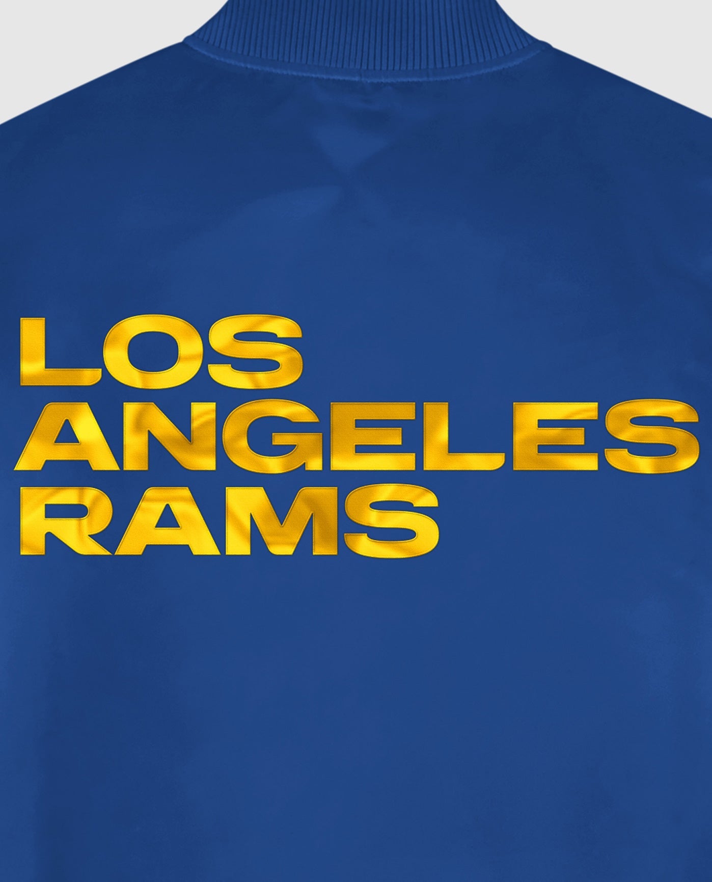 Los Angeles Rams Team Name Twill Applique | Rams Blue