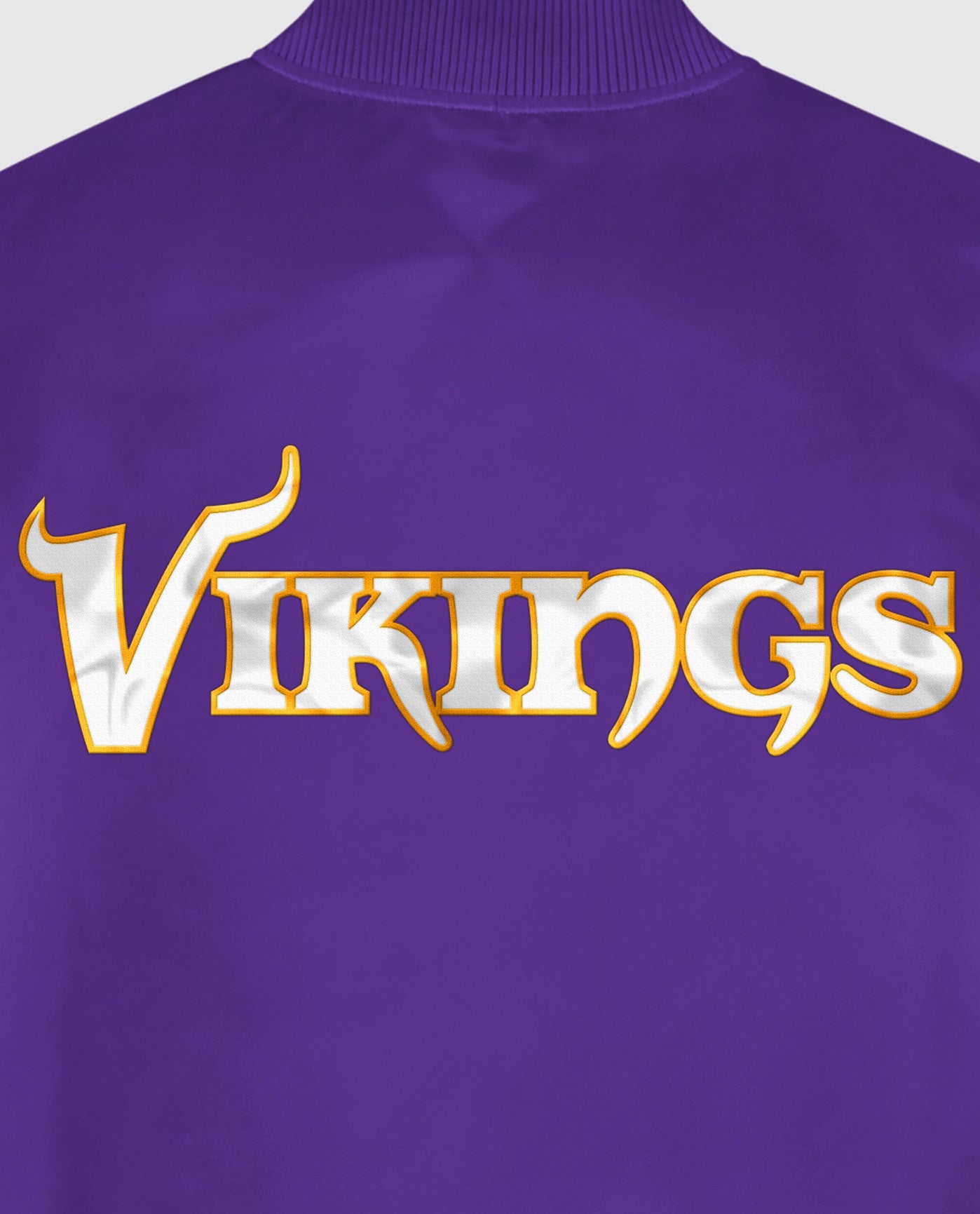 Minnesota Vikings Team Name Twill Applique | Vikings Purple
