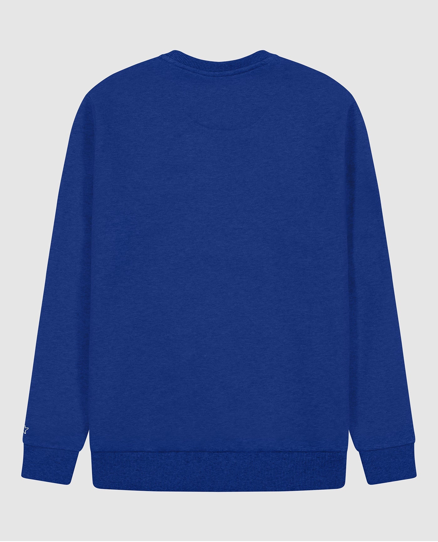 Back of New York Giants Jacquard Pullover Sweater | Giants Blue