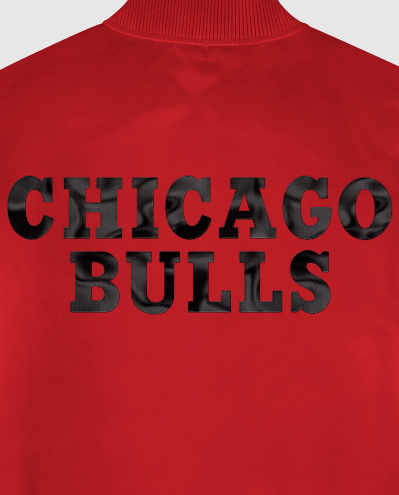 Satin Point Guard Black and Red Chicago Bulls Jacket - Jackets Masters