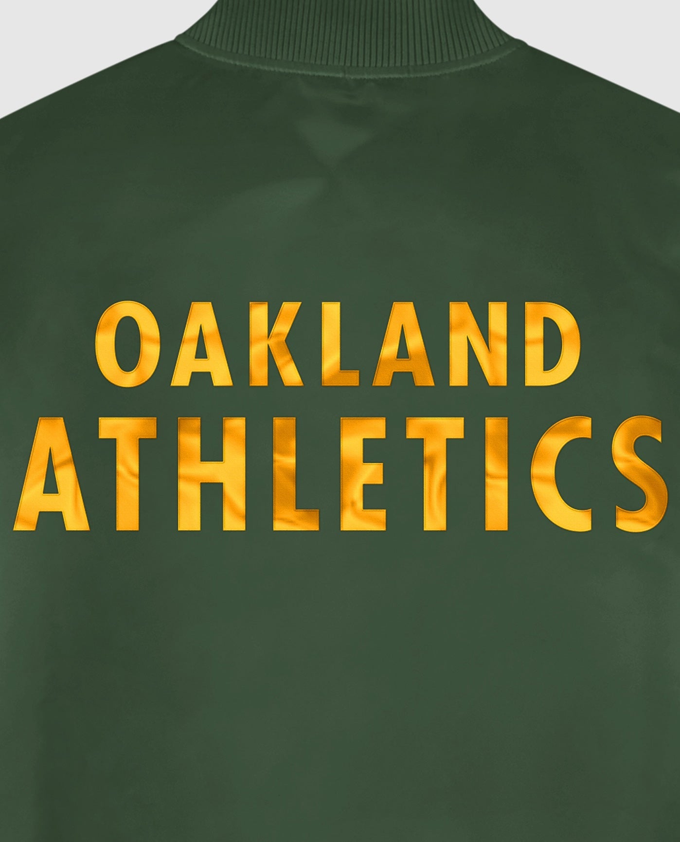 Starter Oakland Athletics Varsity Satin Full-Snap Jacket 5XL / Athletics Green Men's Extended Outerwear