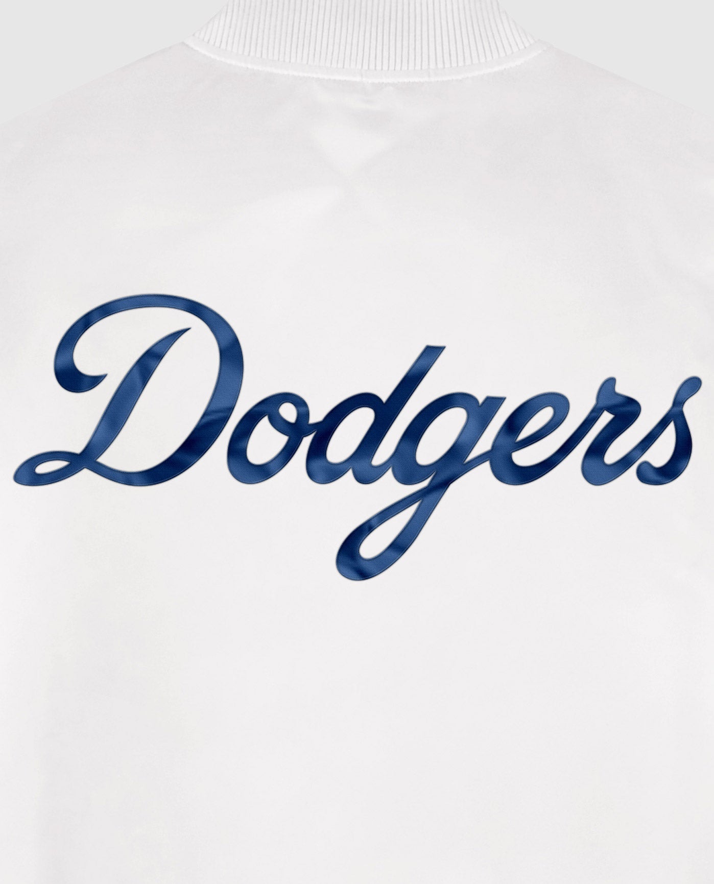 Los Angeles Dodgers Team Name Twill Applique | White