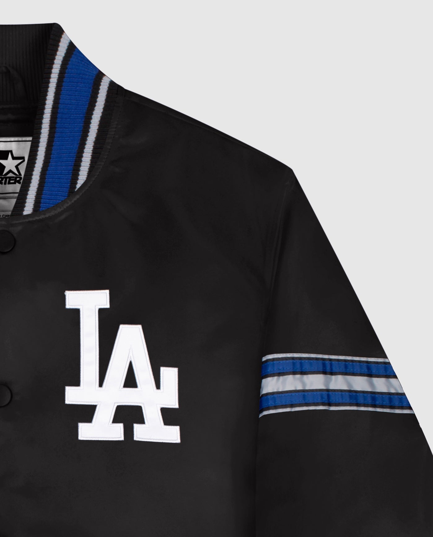 Los Angeles Dodgers Satin Full-Snap Jacket