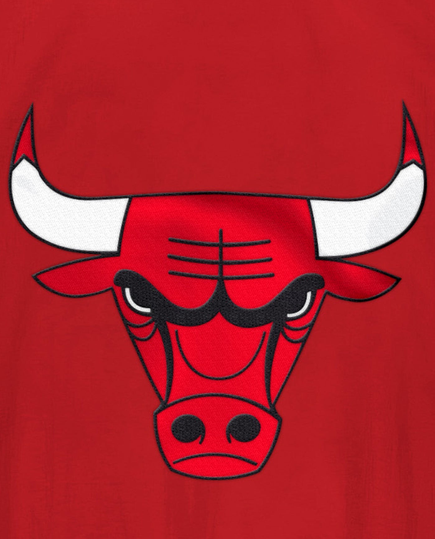 Chicago Bulls Starter Home Team Hoodie Half-Zip Jacket - Red