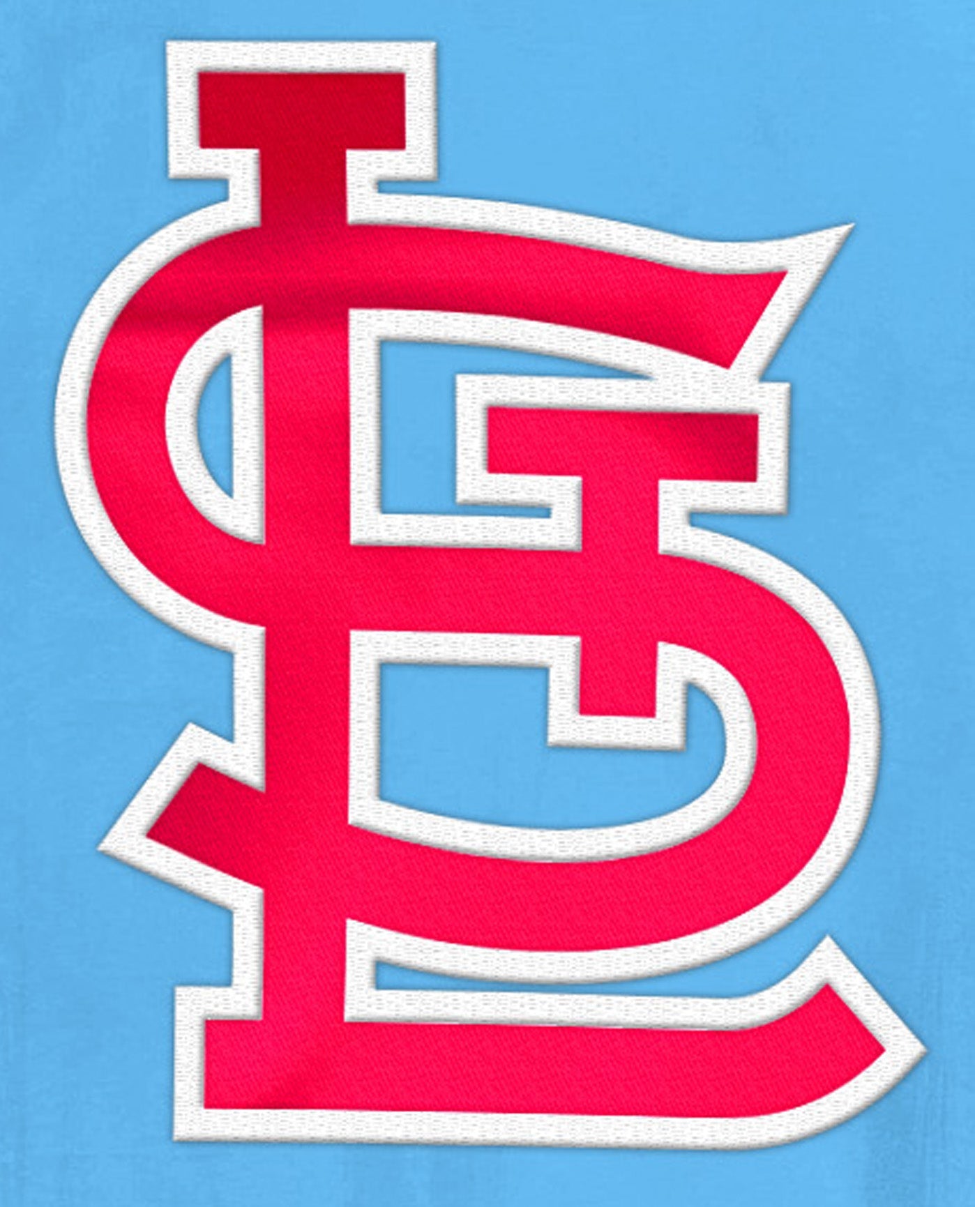 Team Logo On Back Of St. Louis Cardinals Home Team Half-Zip Jacket | SL Cardinals Red