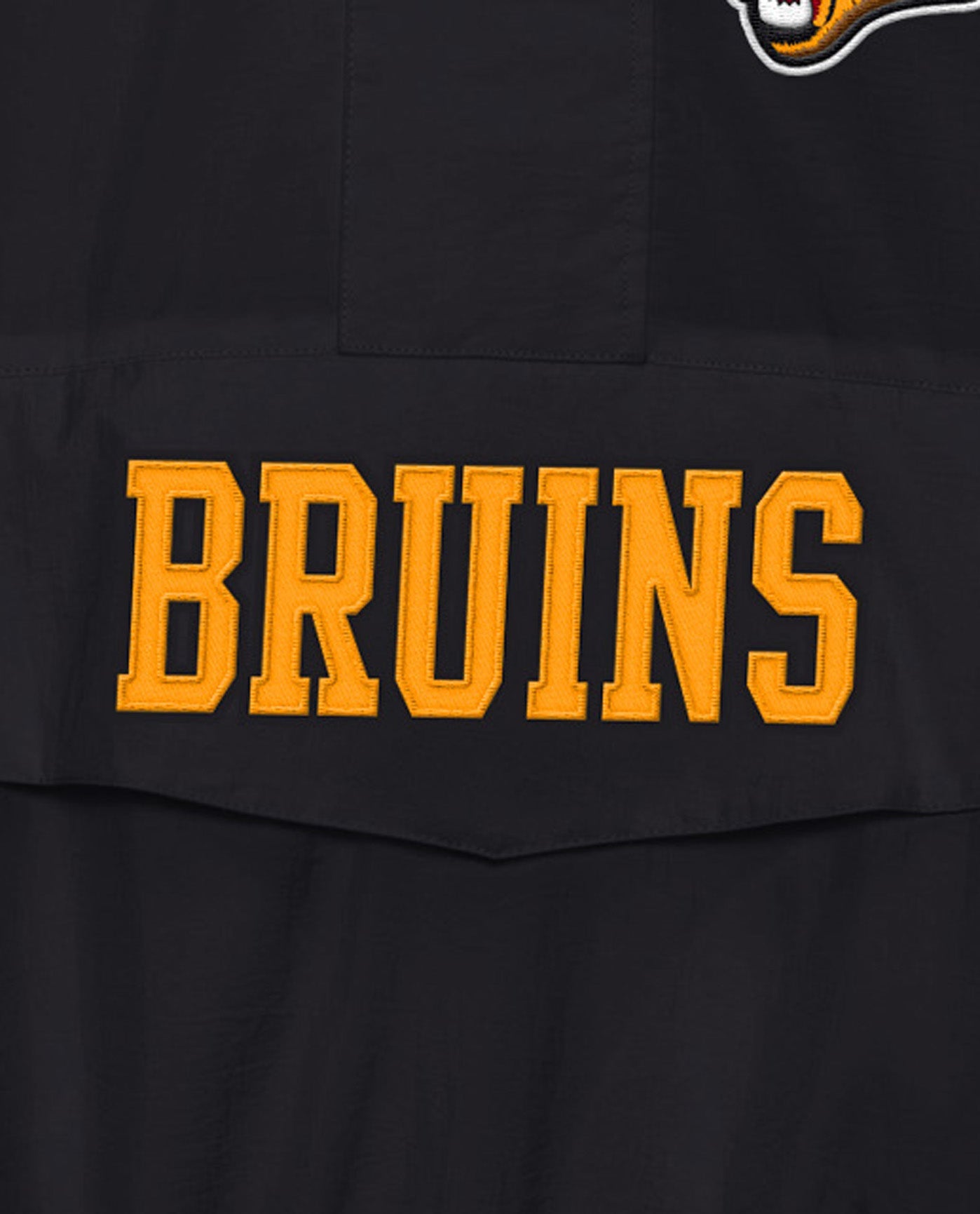 Starter Boston Bruins Home Team Half-Zip Jacket XXL / Black Mens Outerwear
