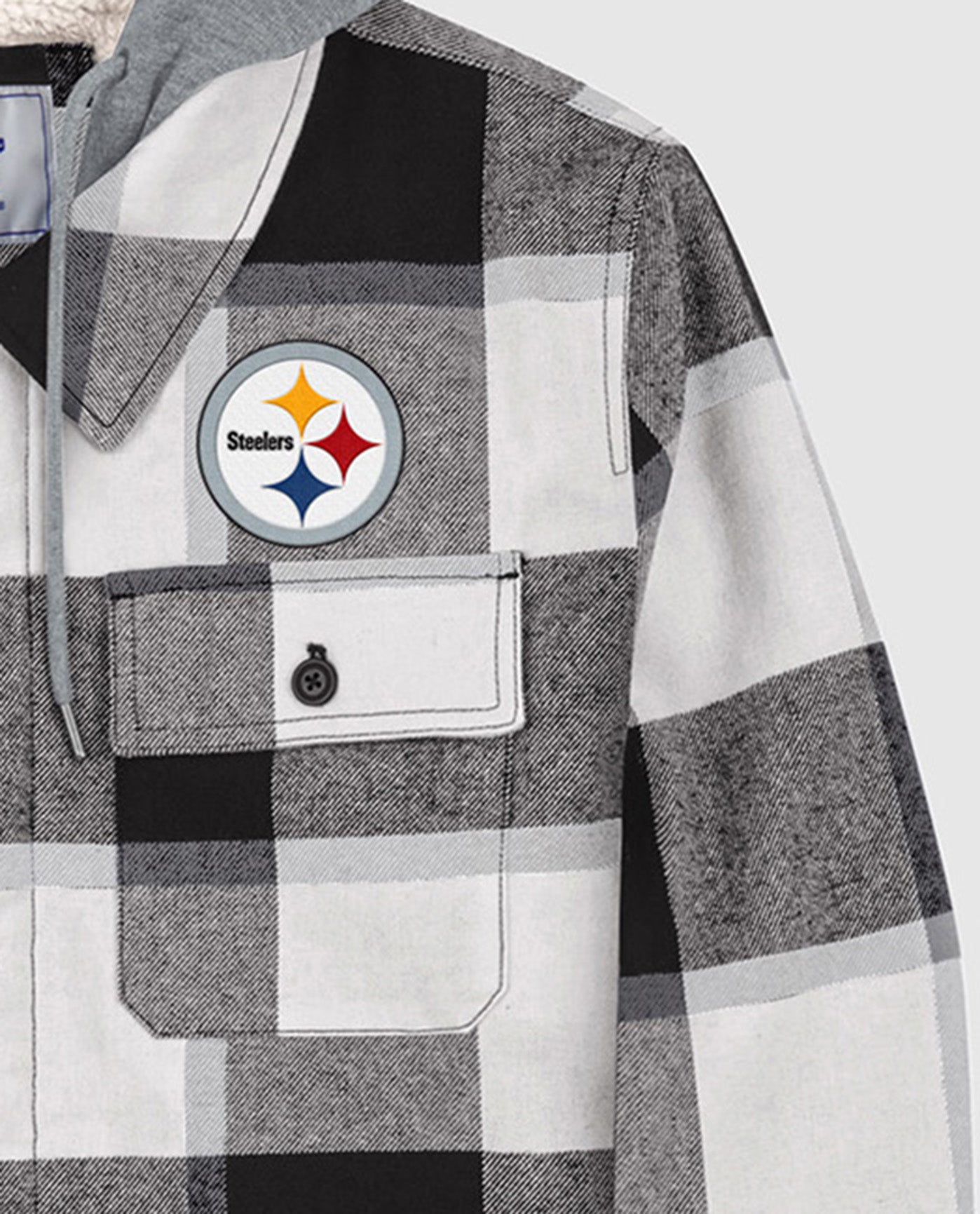 Steelers on sale sherpa hoodie