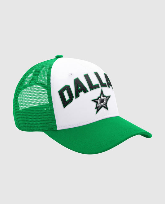 Front of Dallas Stars Trucker Hat | Green