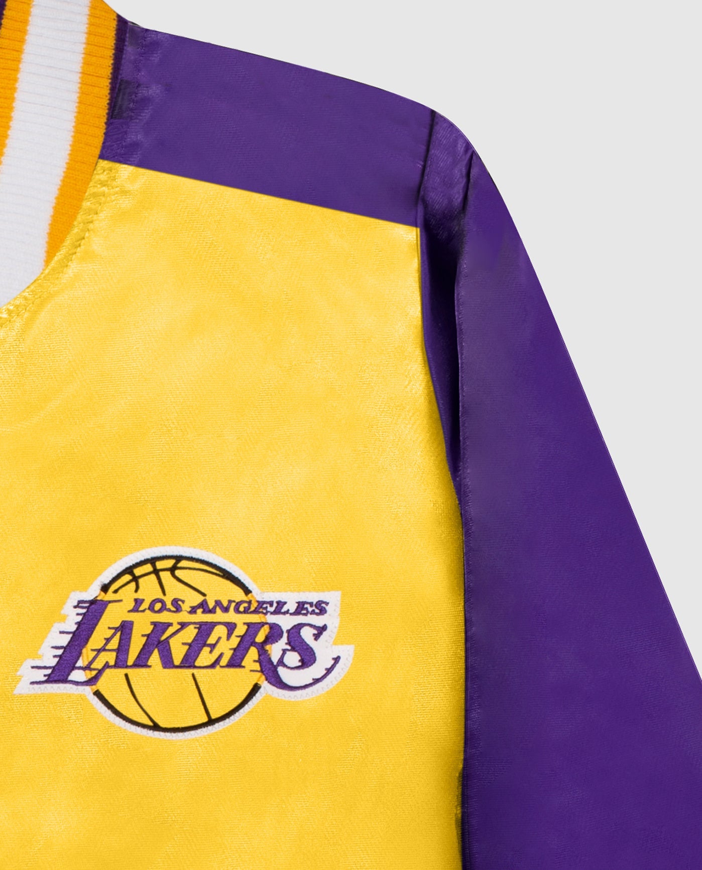 AMERICAN SPORTS CLEAROUT Nike NBA SNAP JACKET LA LAKERS COURTSIDE WOMENS -  Jacket - Women's - amarillo/field pourpre/white - Private Sport Shop