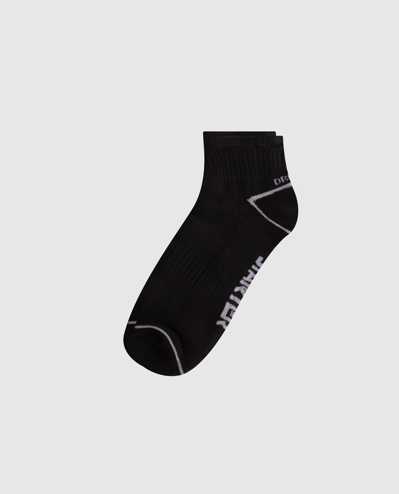 Starter Quarter Half Cushion Crew Socks Individual Sock | Black